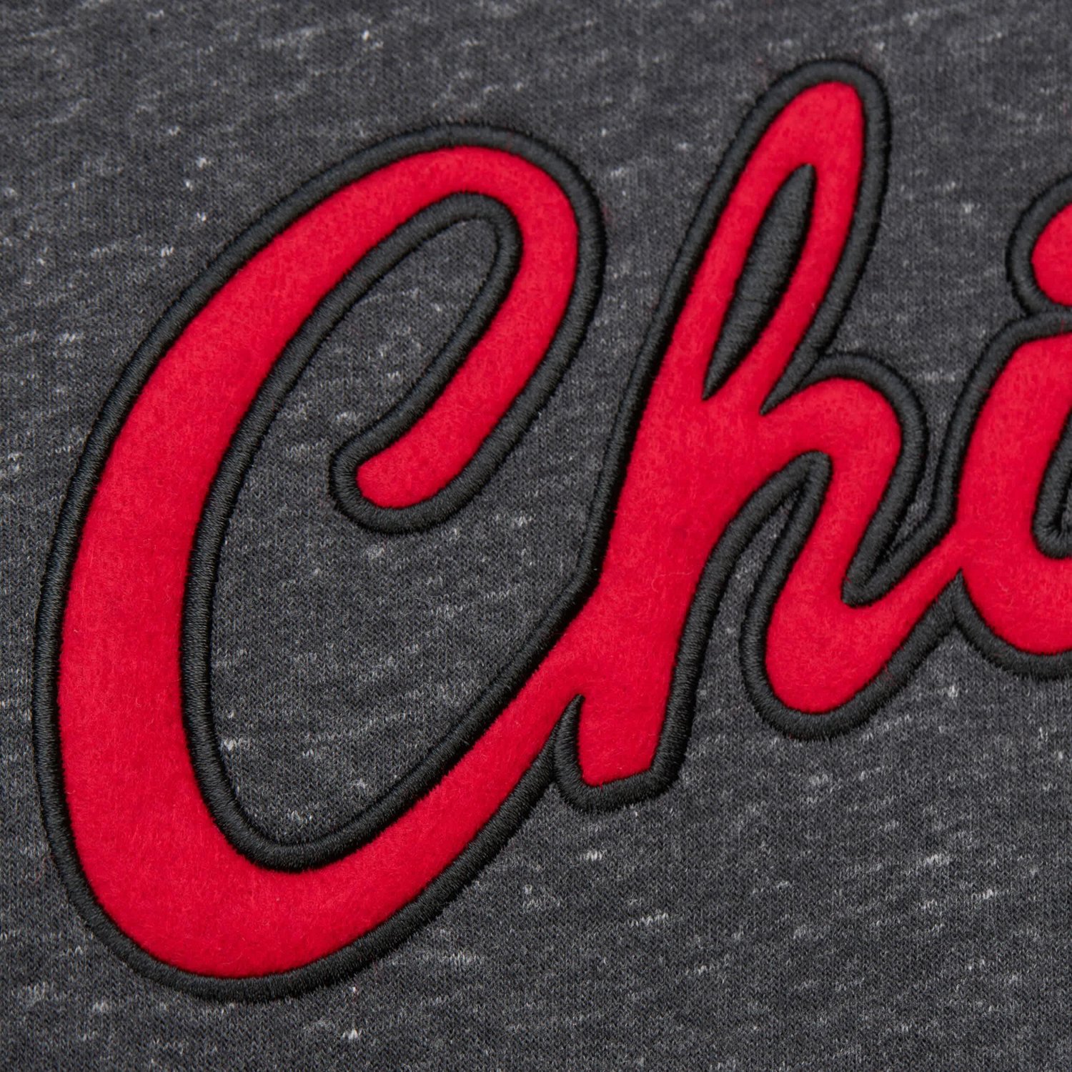 Chicago Bulls Hardwood Classics out Collection Snow Washed Pullover Sweatshirt - view number 4