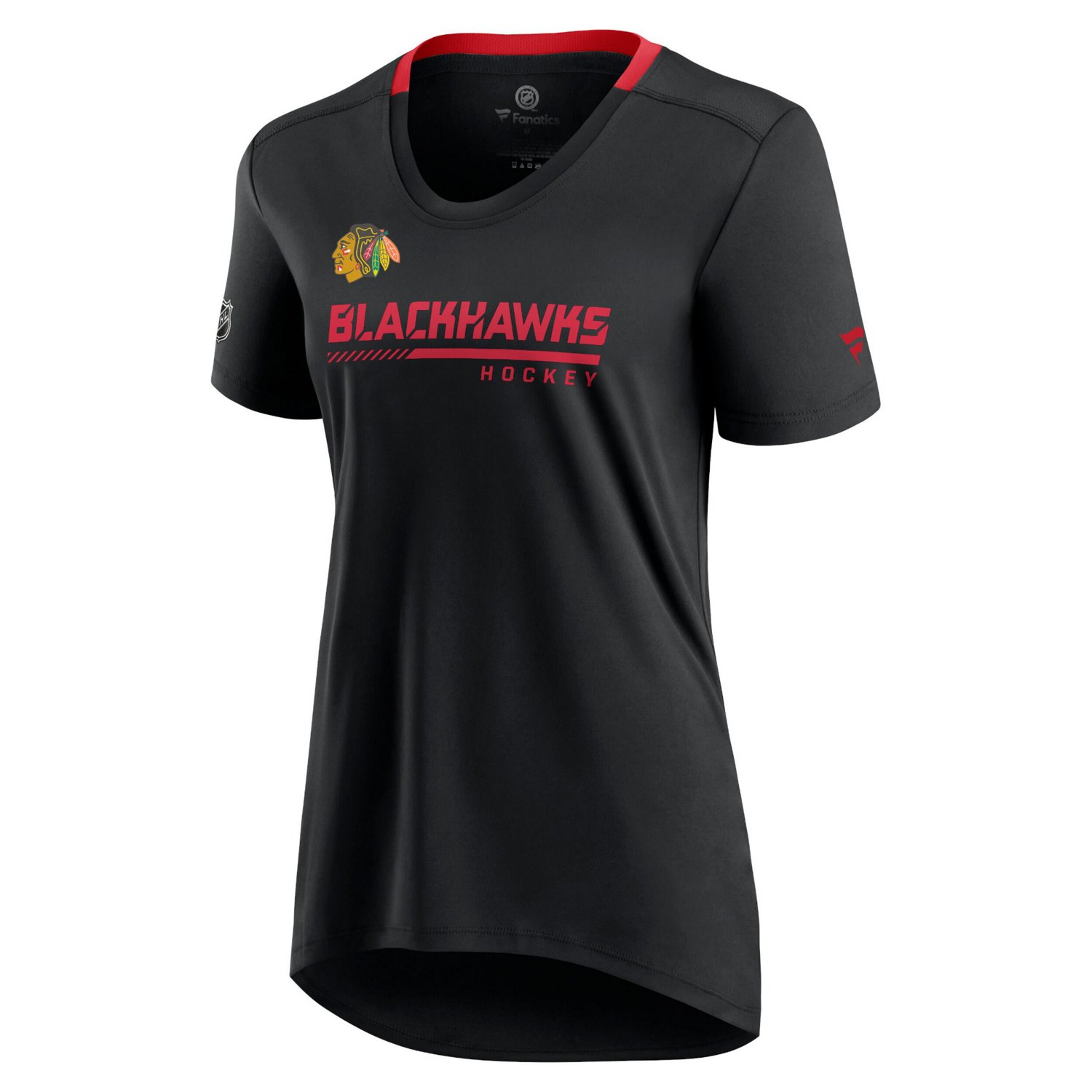 Chicago hawks Authentic Pro Locker Room T-Shirt                                                                                  - view number 2