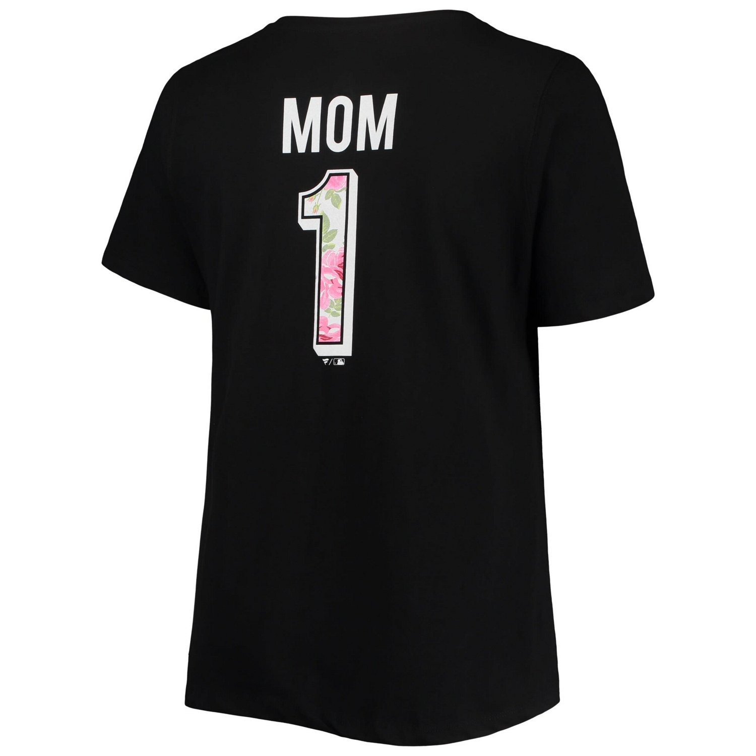 Chicago White Sox Plus Size 1 Mom 2-Hit V-Neck T-Shirt - view number 3