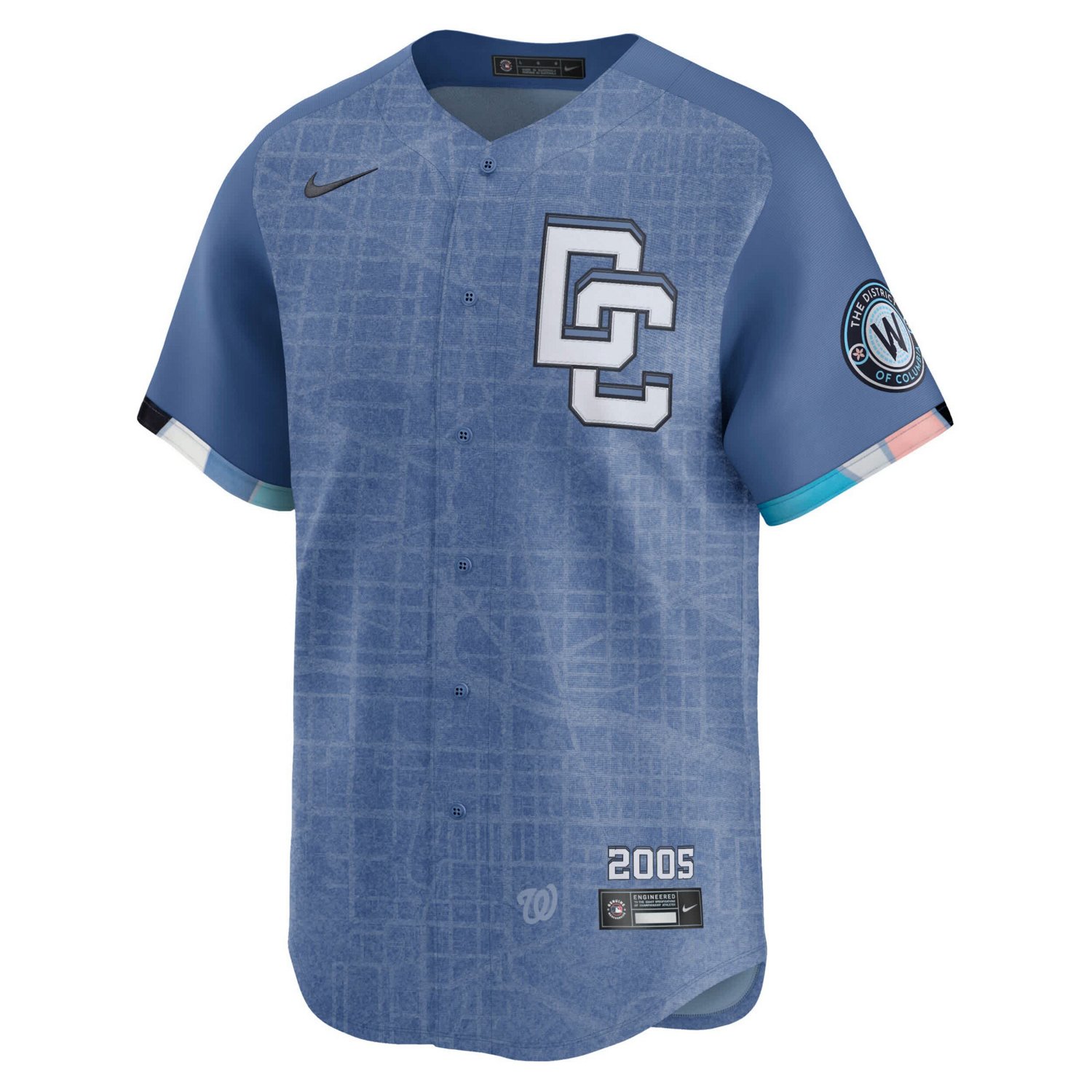 CJ Abrams Washington Nationals 2025 City Connect Limited Jersey - view number 2