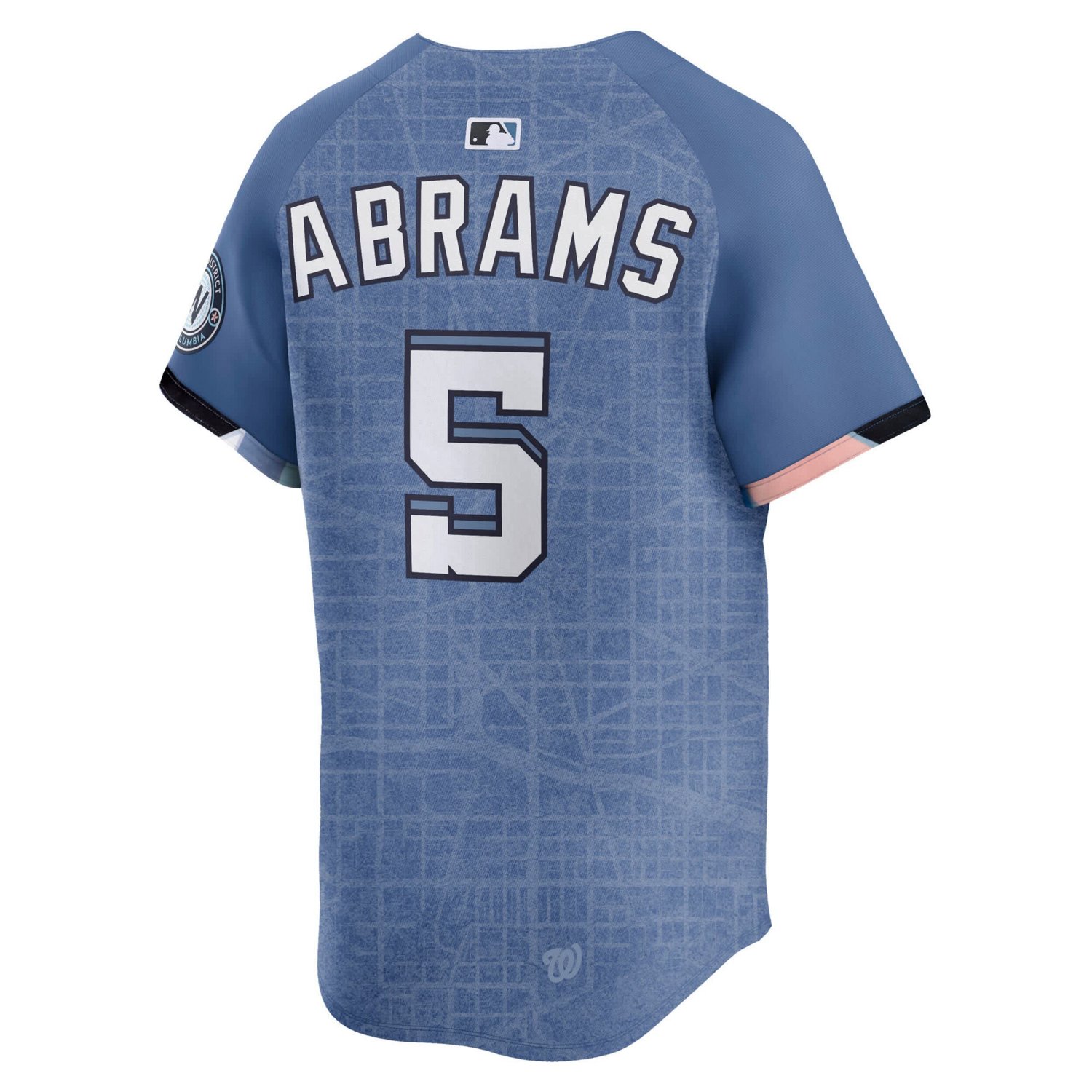 CJ Abrams Washington Nationals 2025 City Connect Limited Jersey - view number 4