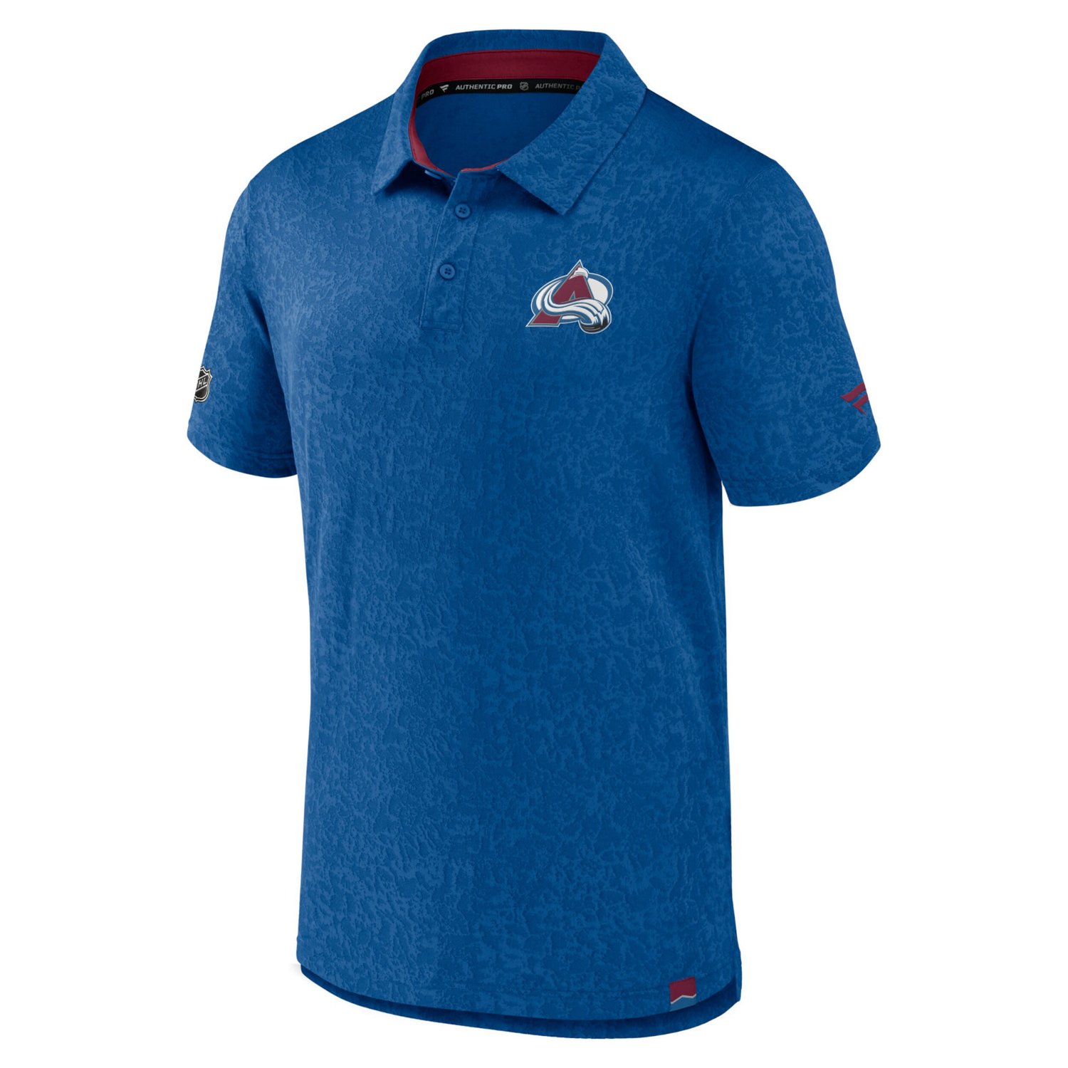 Colorado Avalanche Authentic Pro Jacquard Polo - view number 2