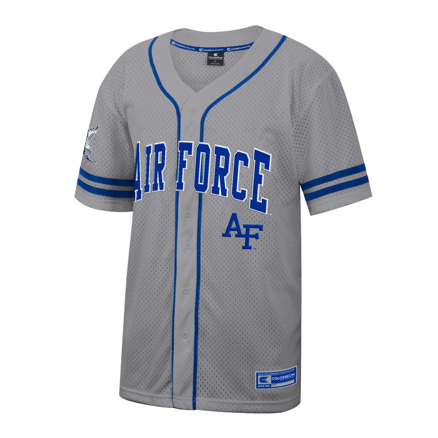 Colosseum Air Force Falcons Free Spirited Baseball Jersey - view number 2
