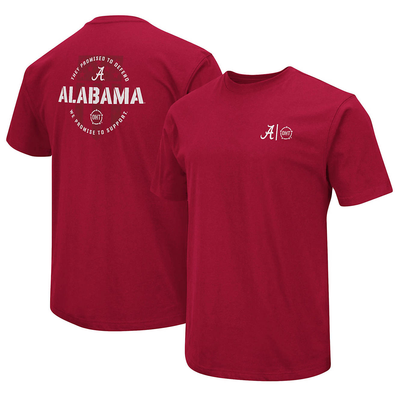 Colosseum Alabama Tide OHT Military Appreciation T-Shirt                                                                         - view number 1
