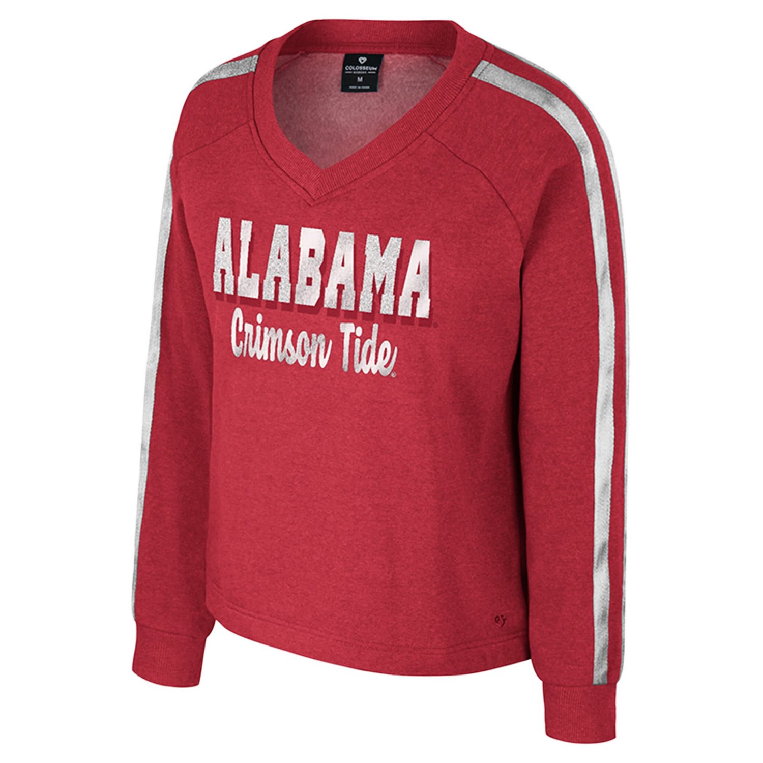 Colosseum Alabama Tide Treasures Long Sleeve V-Neck T-Shirt - view number 2
