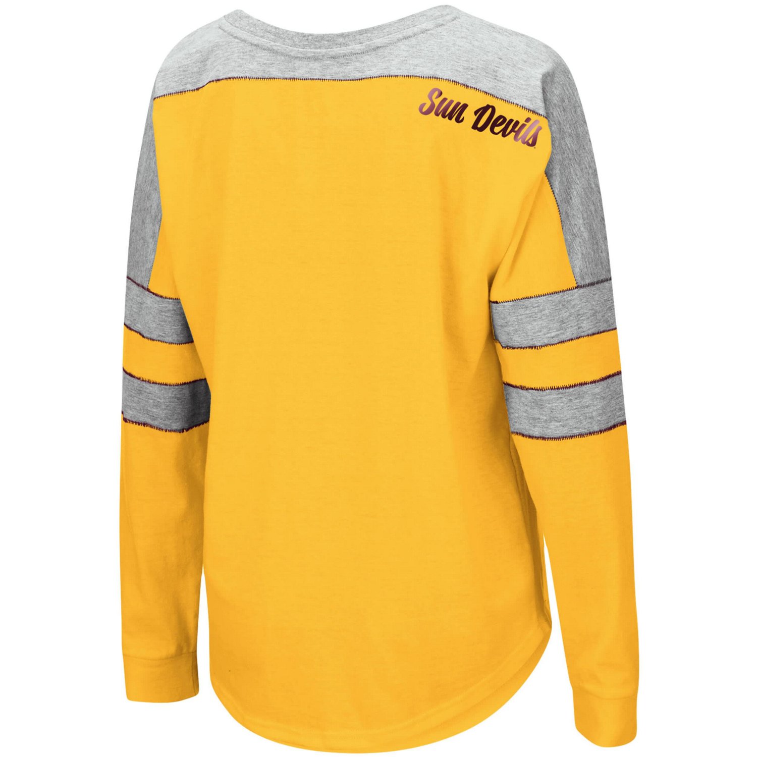 Colosseum Arizona State Sun Devils Trey Dolman Long Sleeve T-Shirt - view number 3