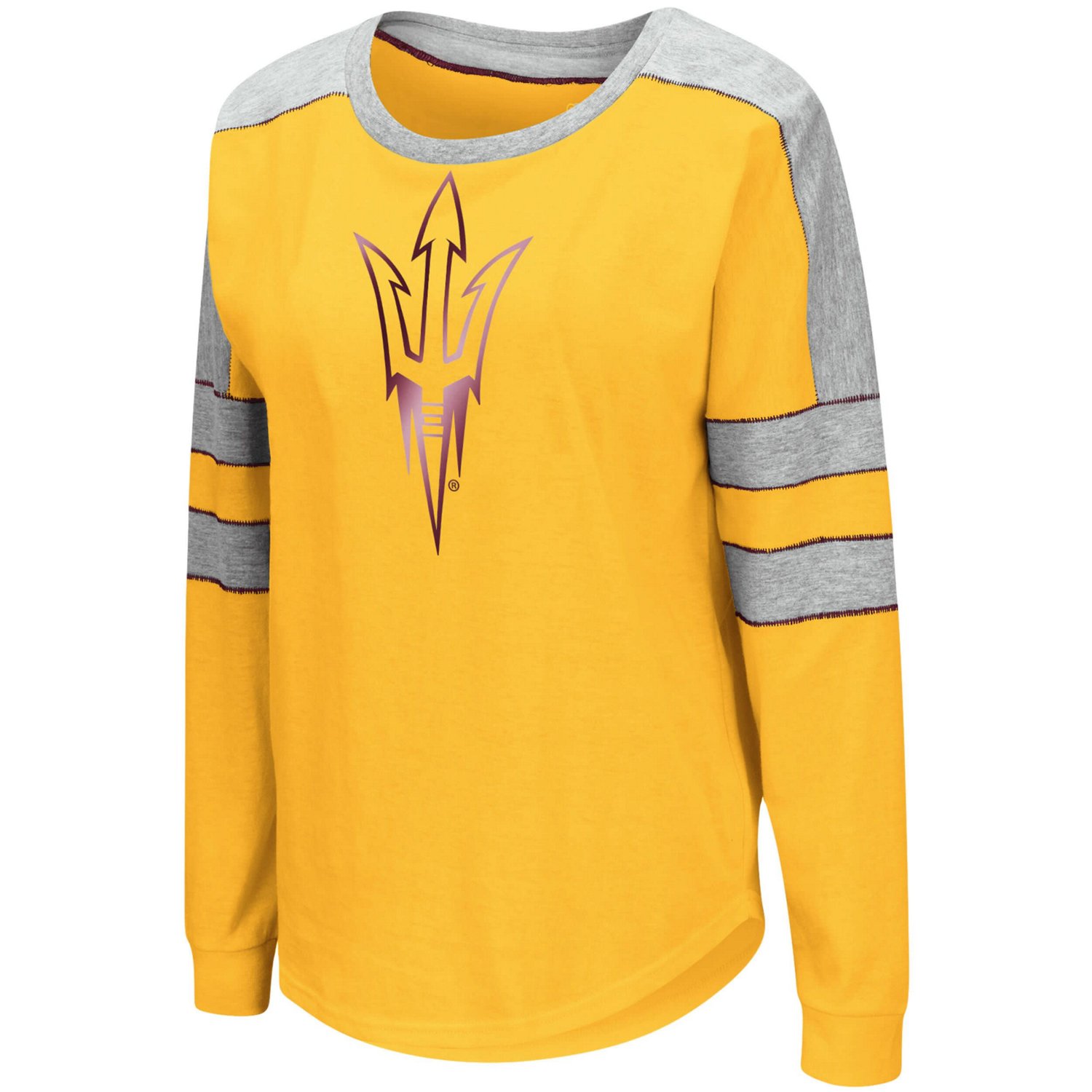 Colosseum Arizona State Sun Devils Trey Dolman Long Sleeve T-Shirt - view number 2
