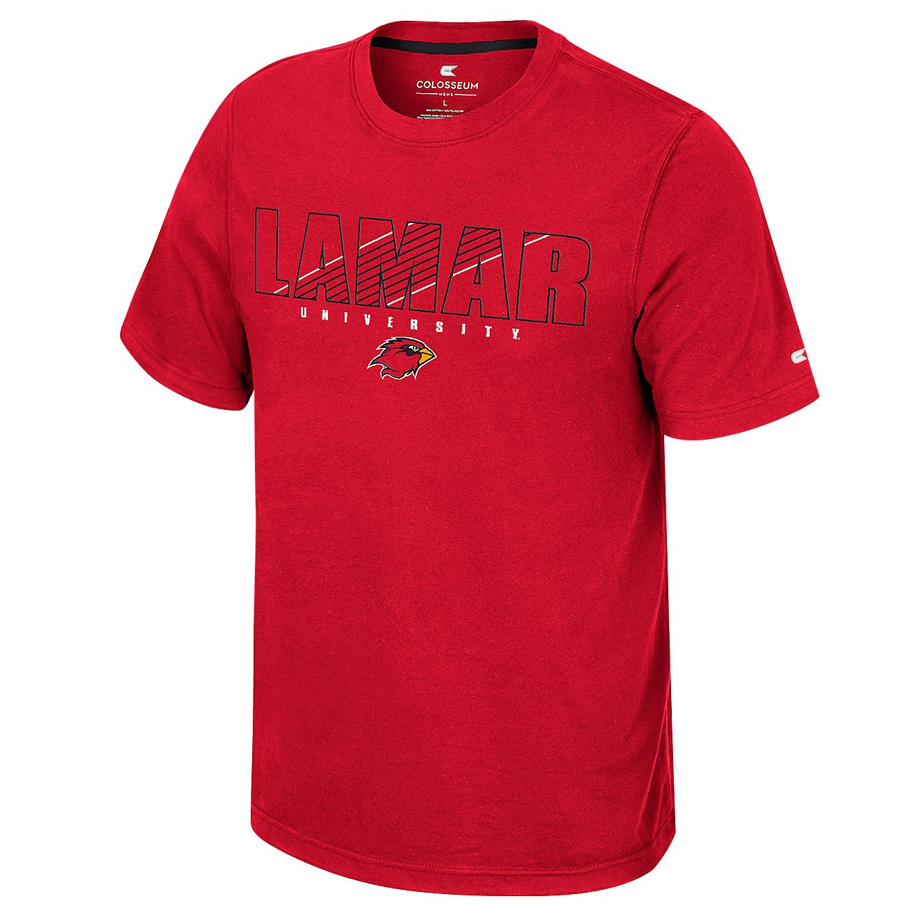 Colosseum Athletics Men's Lamar University Resistance T-shirt                                                                    - view number 1