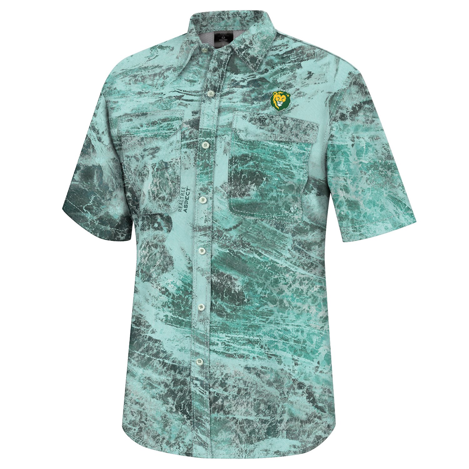 Colosseum Athletics Men's Southeastern Louisiana University Realtree Charter Fishing Shirt
