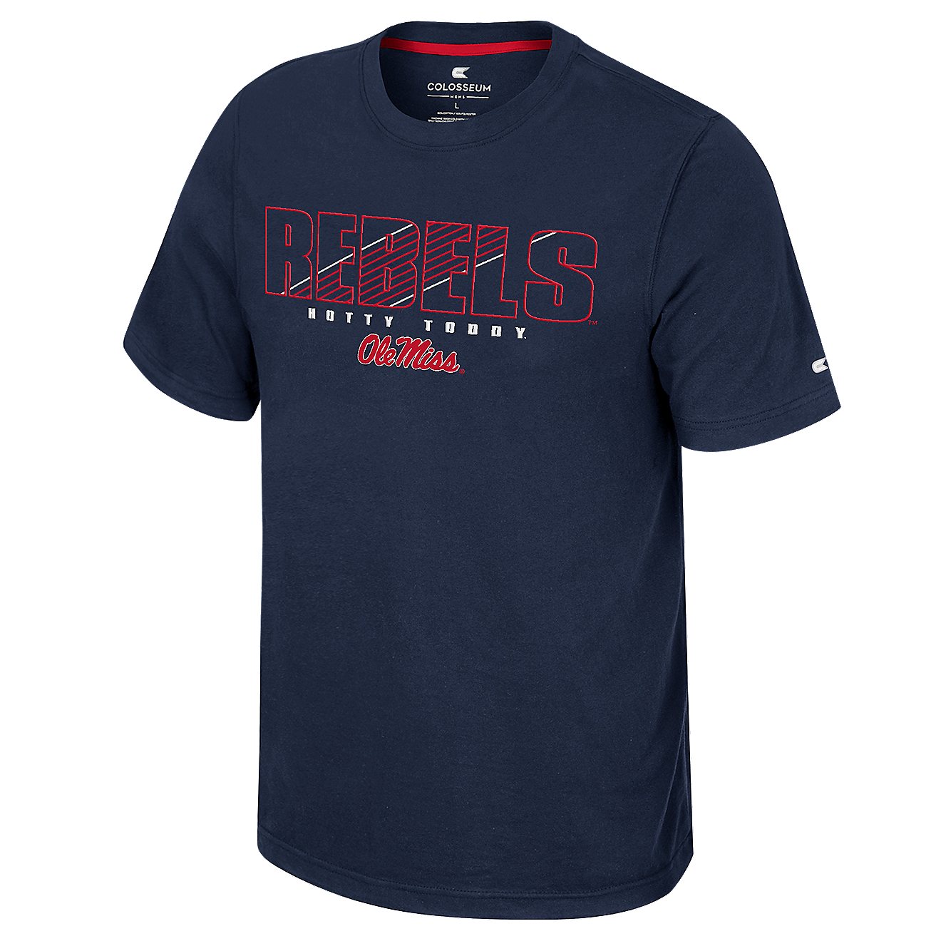 Colosseum Athletics Men's University of Mississippi Resistance T-shirt                                                           - view number 1