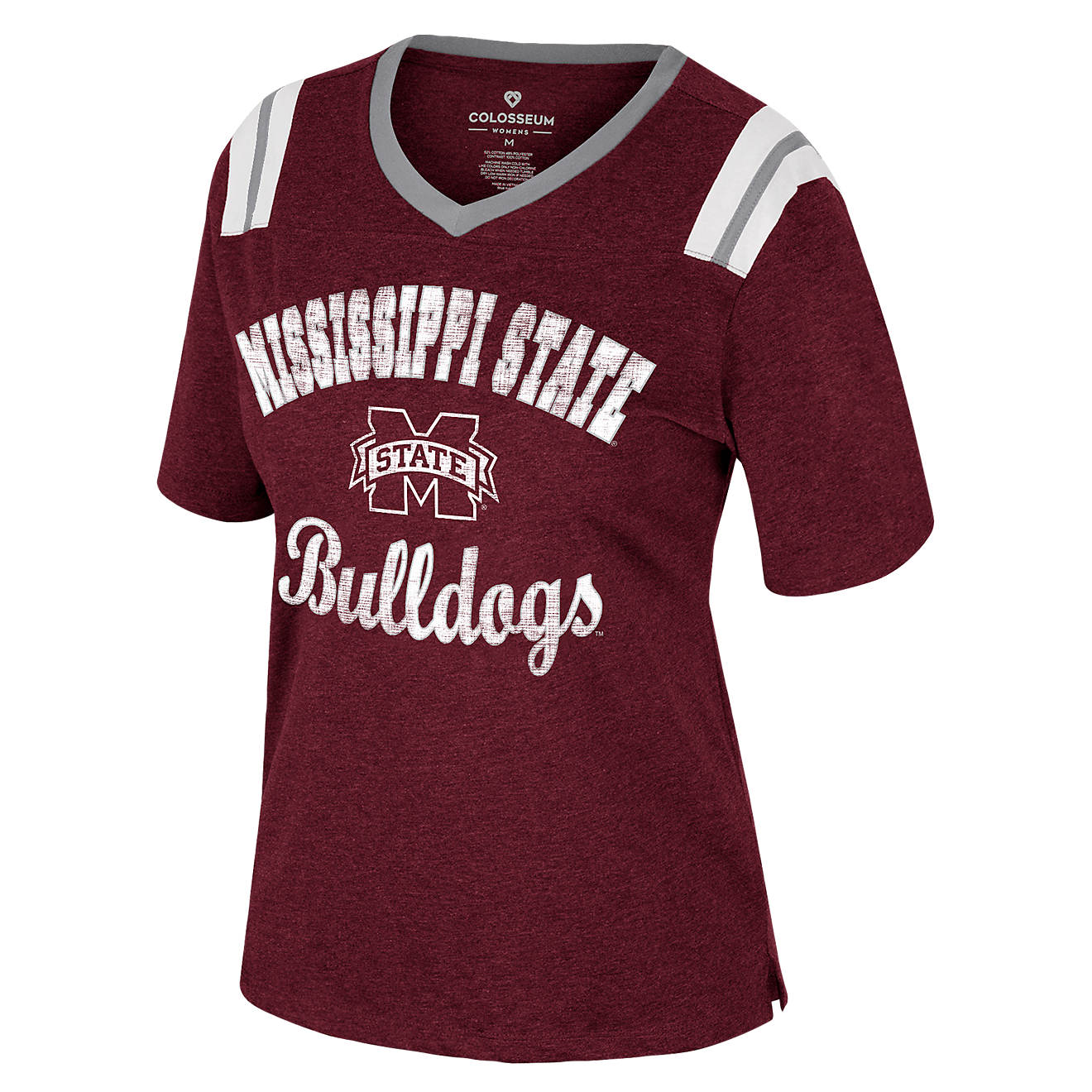 Colosseum Athletics Women's Mississippi State University Garden State T-shirt                                                    - view number 1