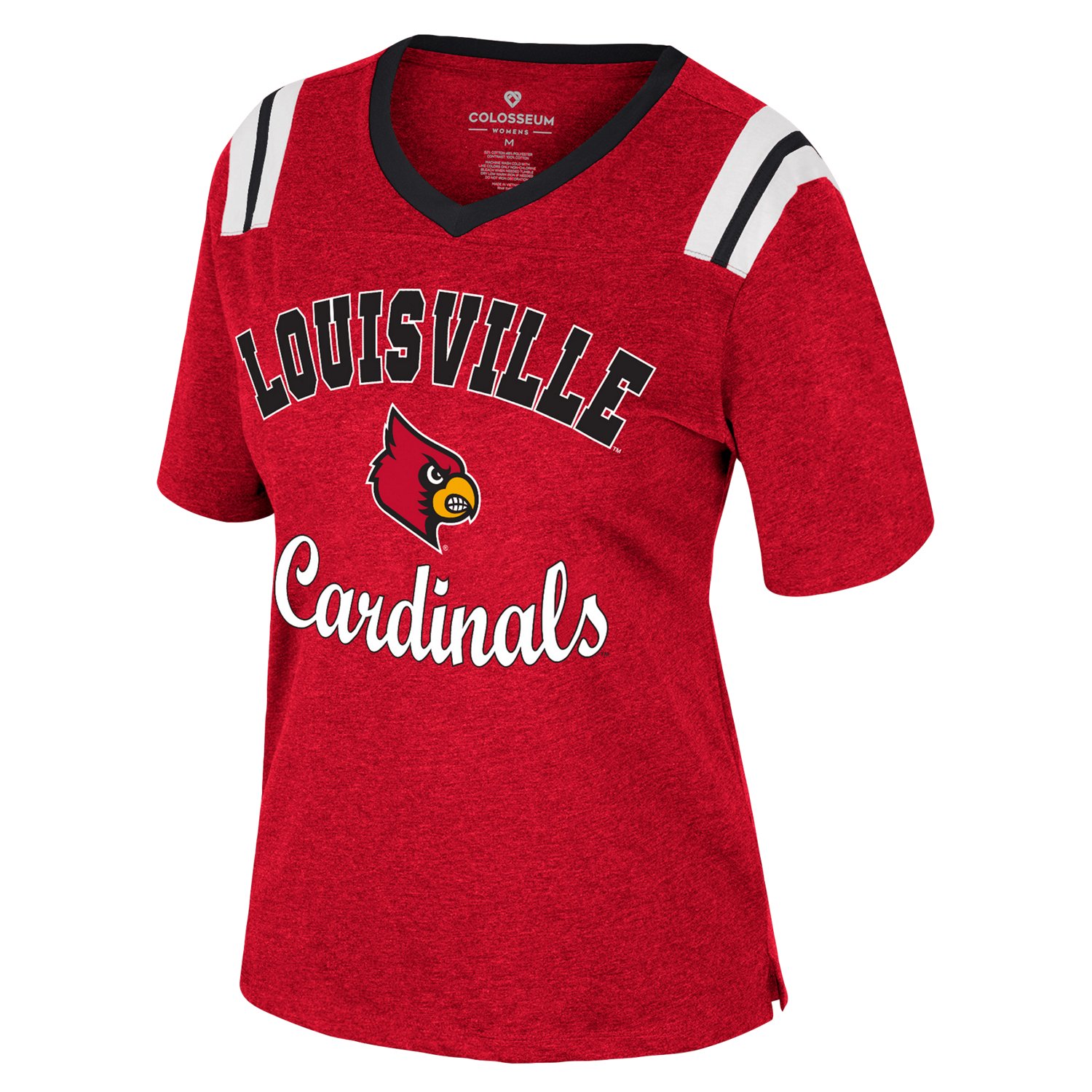 Colosseum Athletics Women's University of Louisville Garden State T-shirt