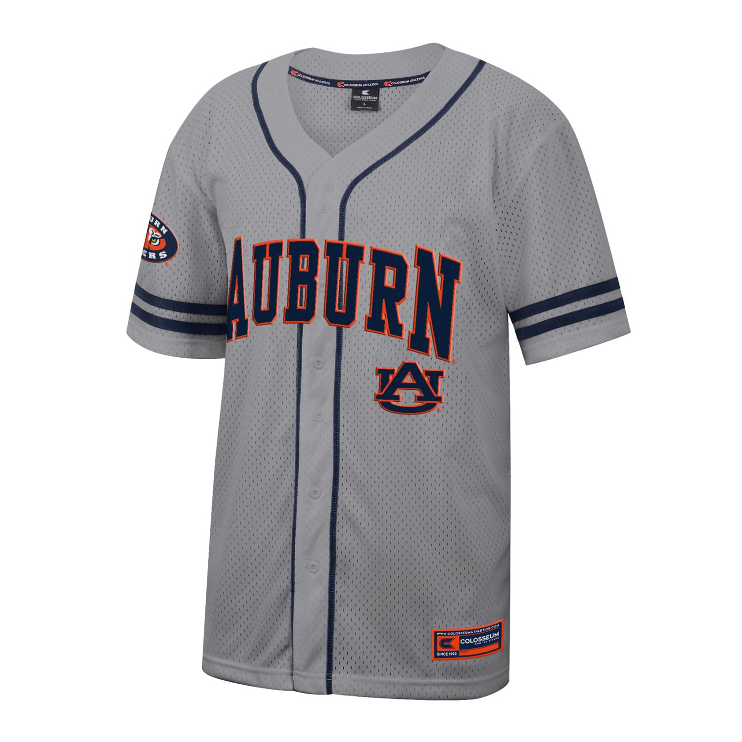 Colosseum Auburn Tigers Free Spirited Baseball Jersey - view number 2