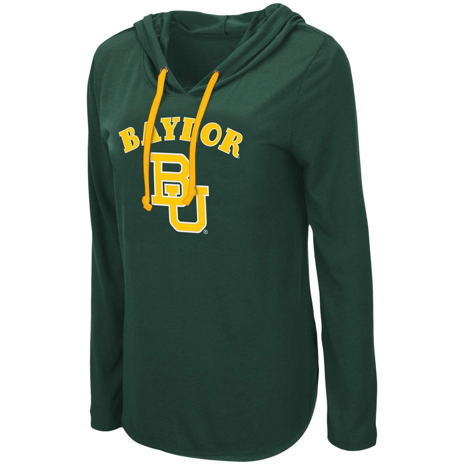 Colosseum Baylor Bears My Lover Lightweight Hooded Long Sleeve T-Shirt - view number 2