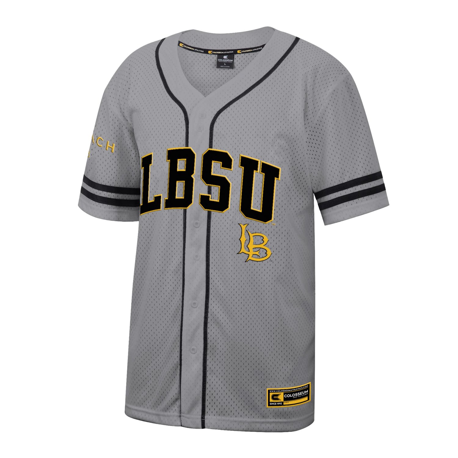 Colosseum Cal State Long Beach The Beach Free Spirited Baseball Jersey - view number 2