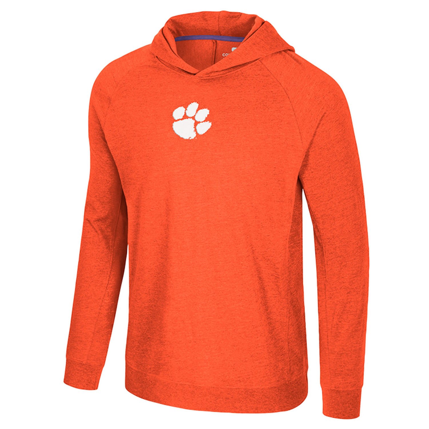 Colosseum Clemson Tigers Back in Business Long Sleeve Raglan Hooded T-Shirt - view number 2