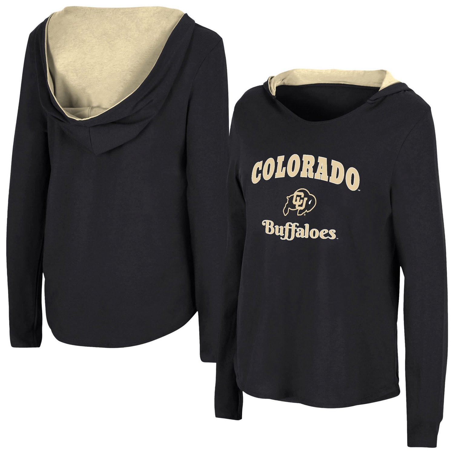 Colosseum Colorado Buffaloes Catalina Hoodie Long Sleeve T-Shirt