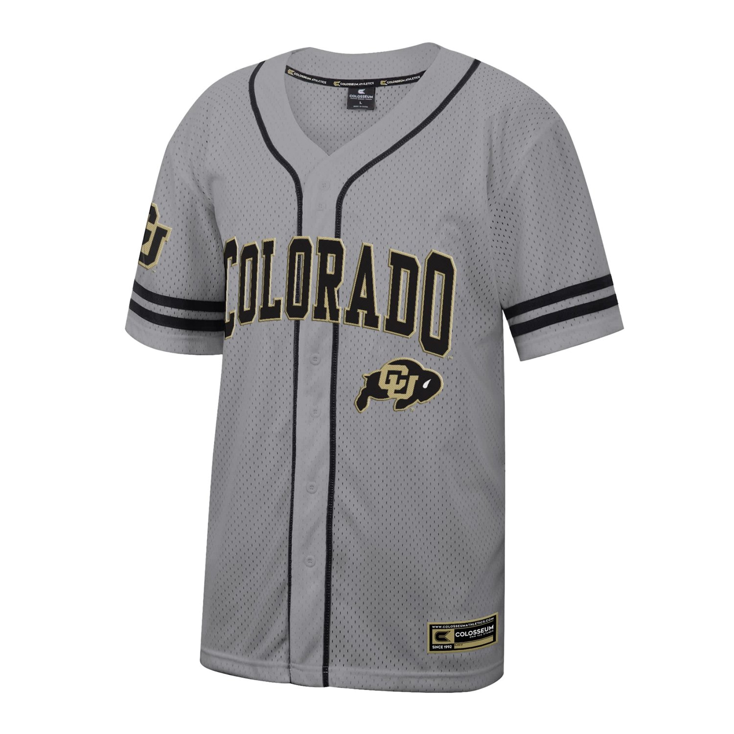 Colosseum Colorado Buffaloes Free Spirited Baseball Jersey - view number 2