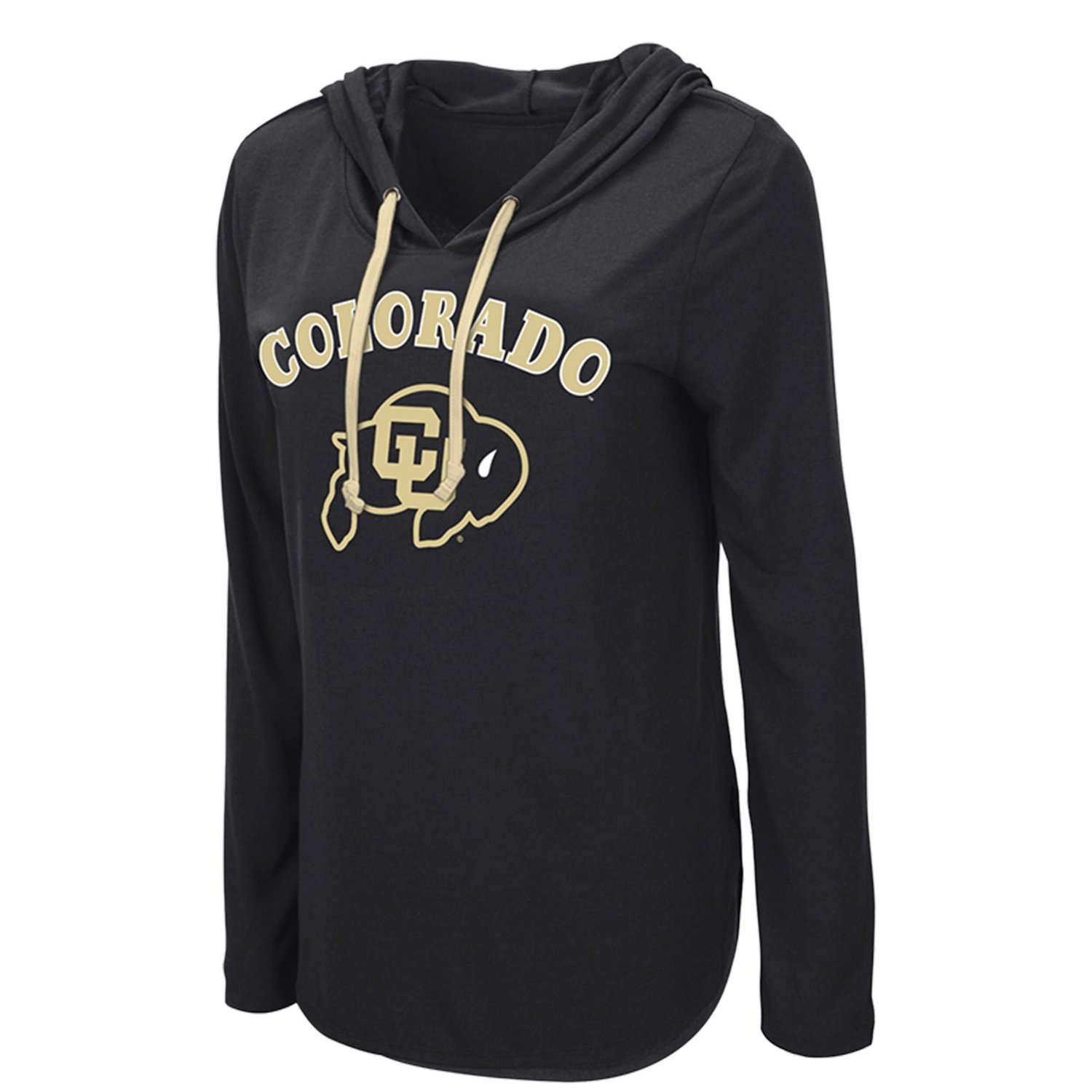 Colosseum Colorado Buffaloes My Lover Lightweight Long Sleeve Hoodie T-Shirt                                                     - view number 2