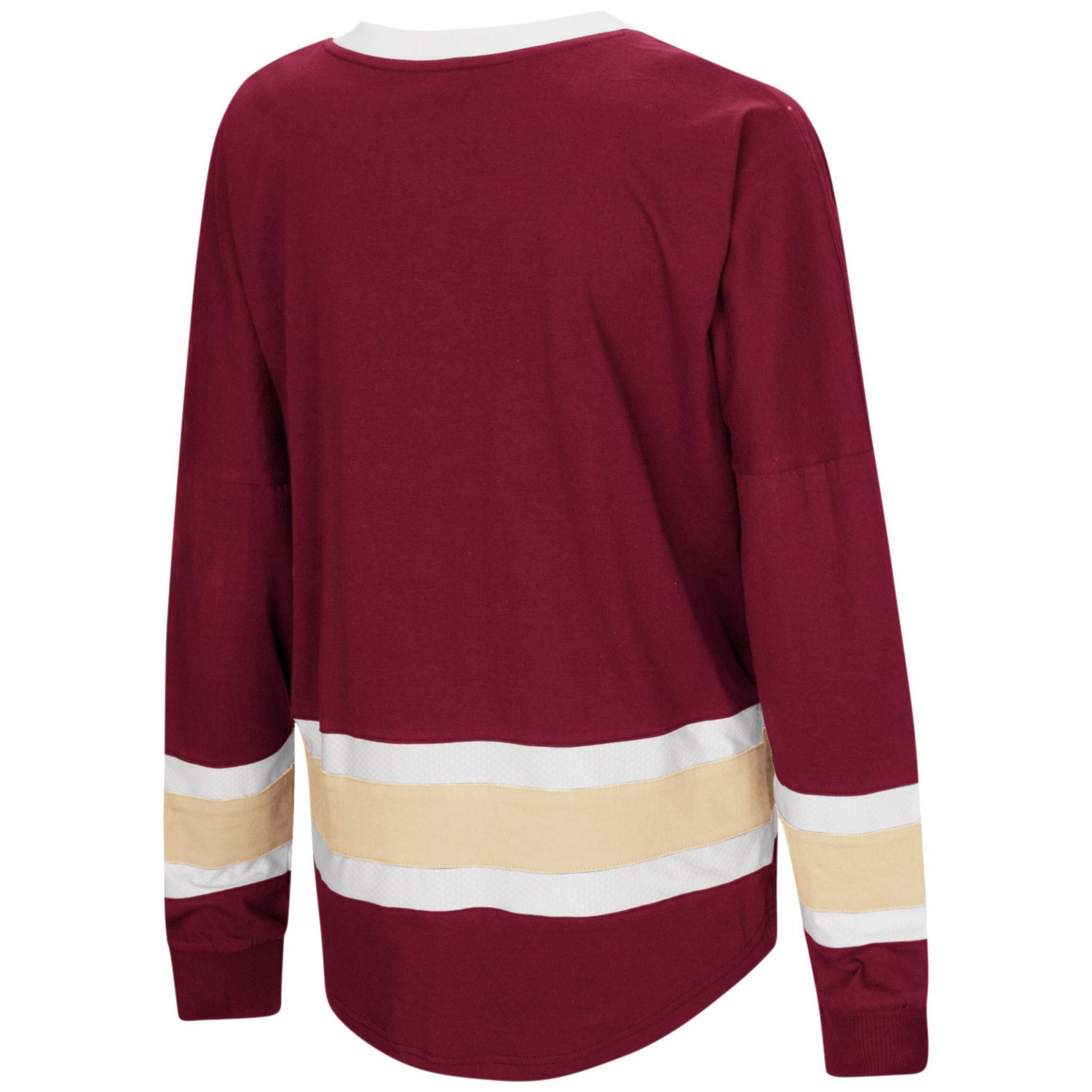 Colosseum Florida State Seminoles Marquee Players Oversized Long Sleeve V-Neck Top - view number 3
