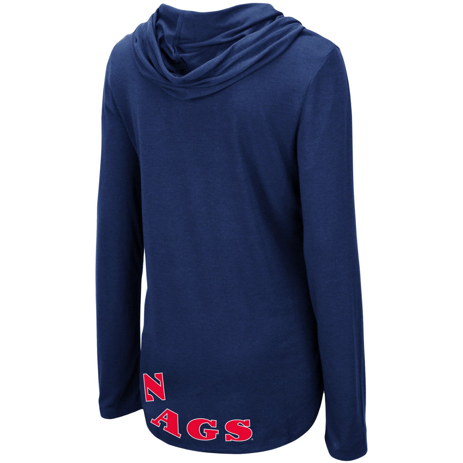 Colosseum Gonzaga Bulldogs My Lover Lightweight Hooded Long Sleeve T-Shirt - view number 3
