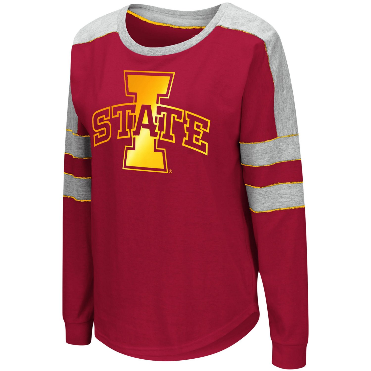 Colosseum Iowa State Cyclones Trey Dolman Long Sleeve T-Shirt                                                                    - view number 2