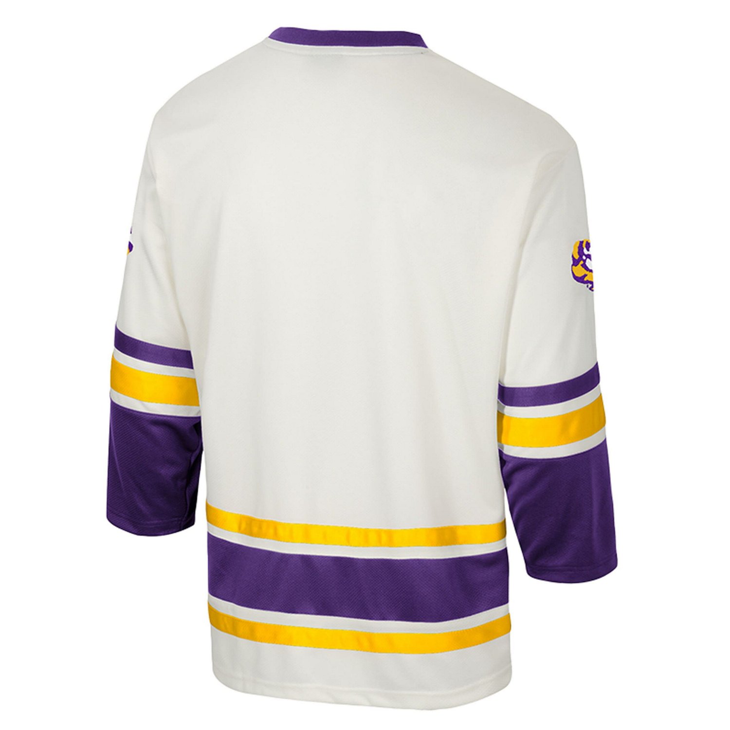 Colosseum LSU Tigers Puck Proud Fashion Hockey Jersey - view number 3