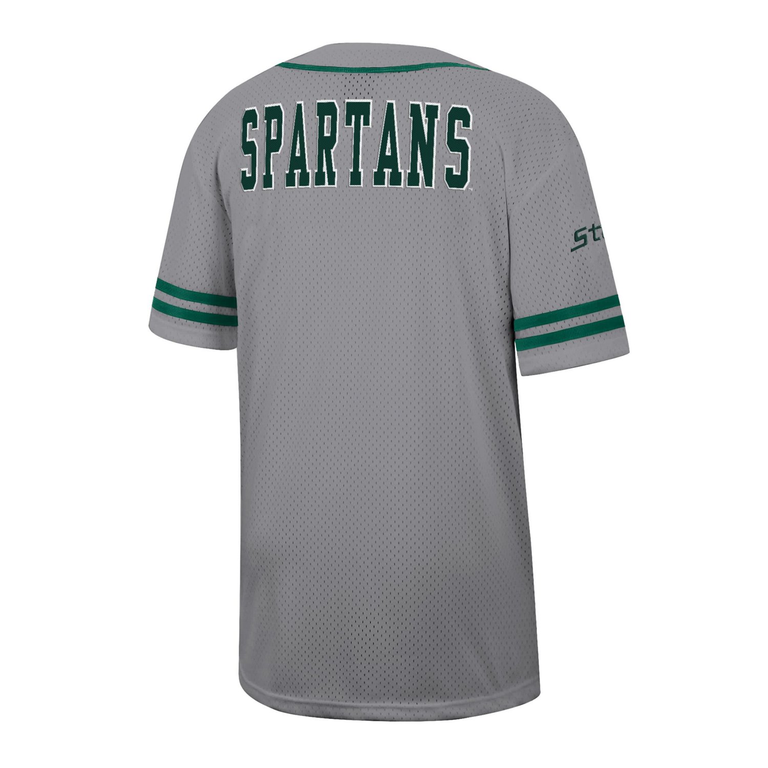 Colosseum Michigan State Spartans Free Spirited Baseball Jersey - view number 3