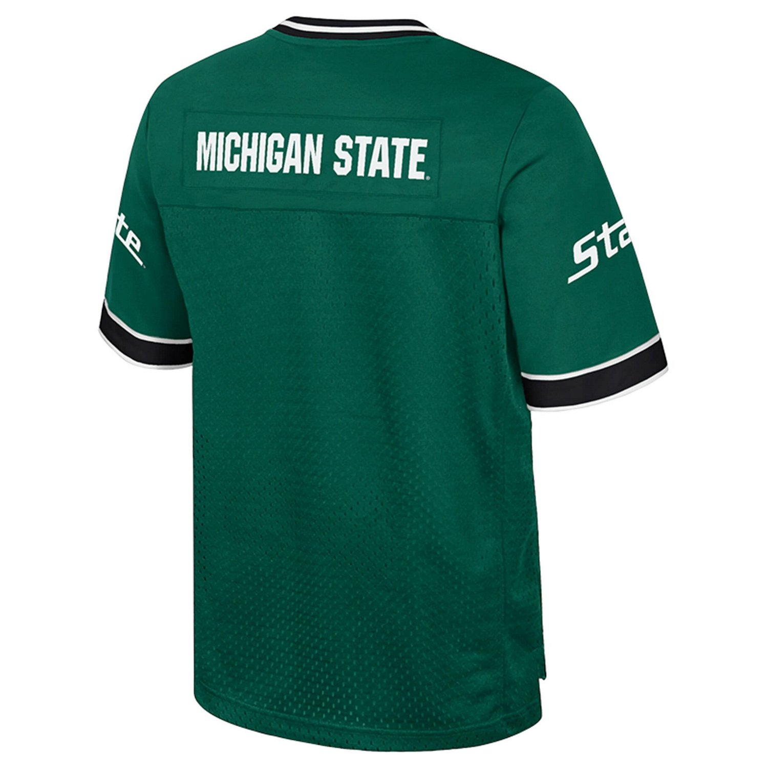 Colosseum Michigan State Spartans Nothing But The Hits Football Jersey - view number 3