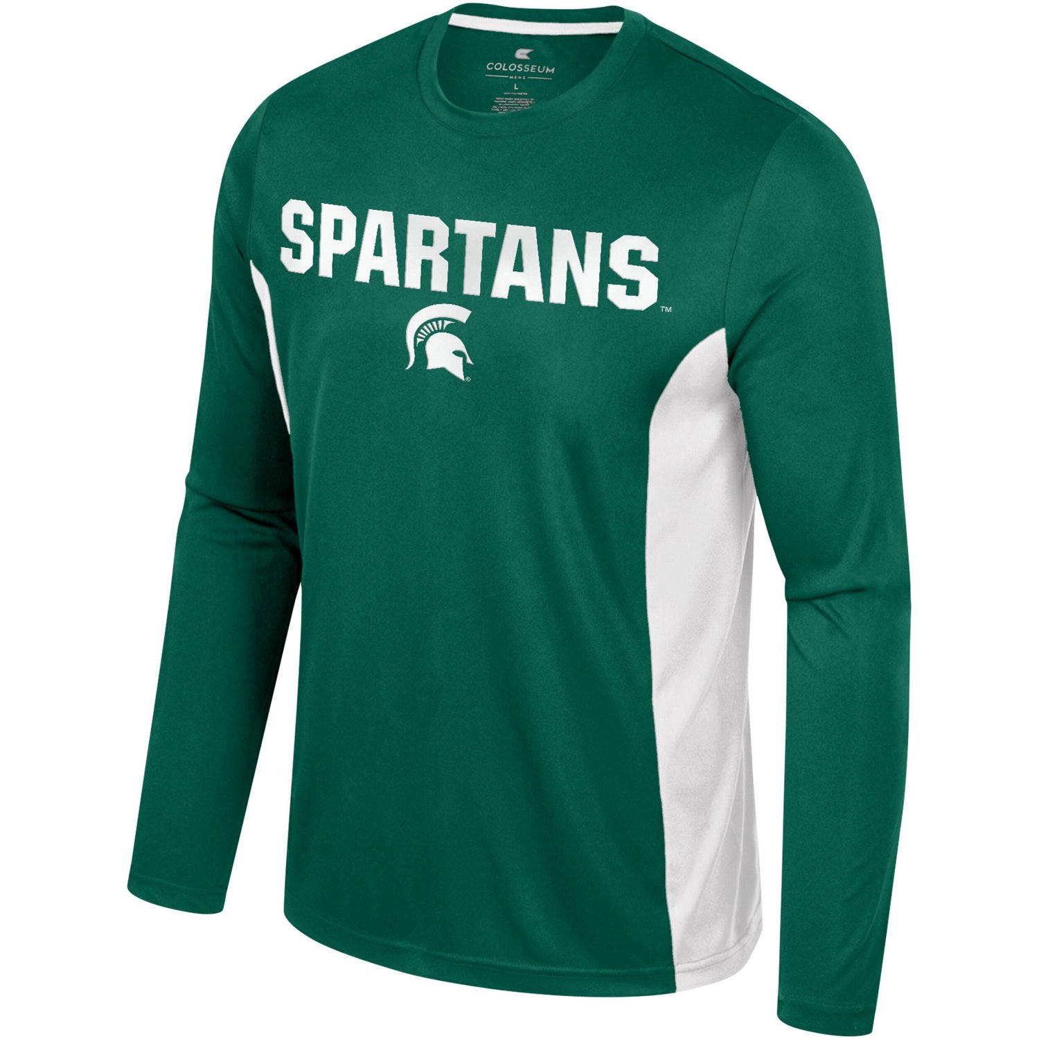 Colosseum Michigan State Spartans Warm Up Long Sleeve T-Shirt