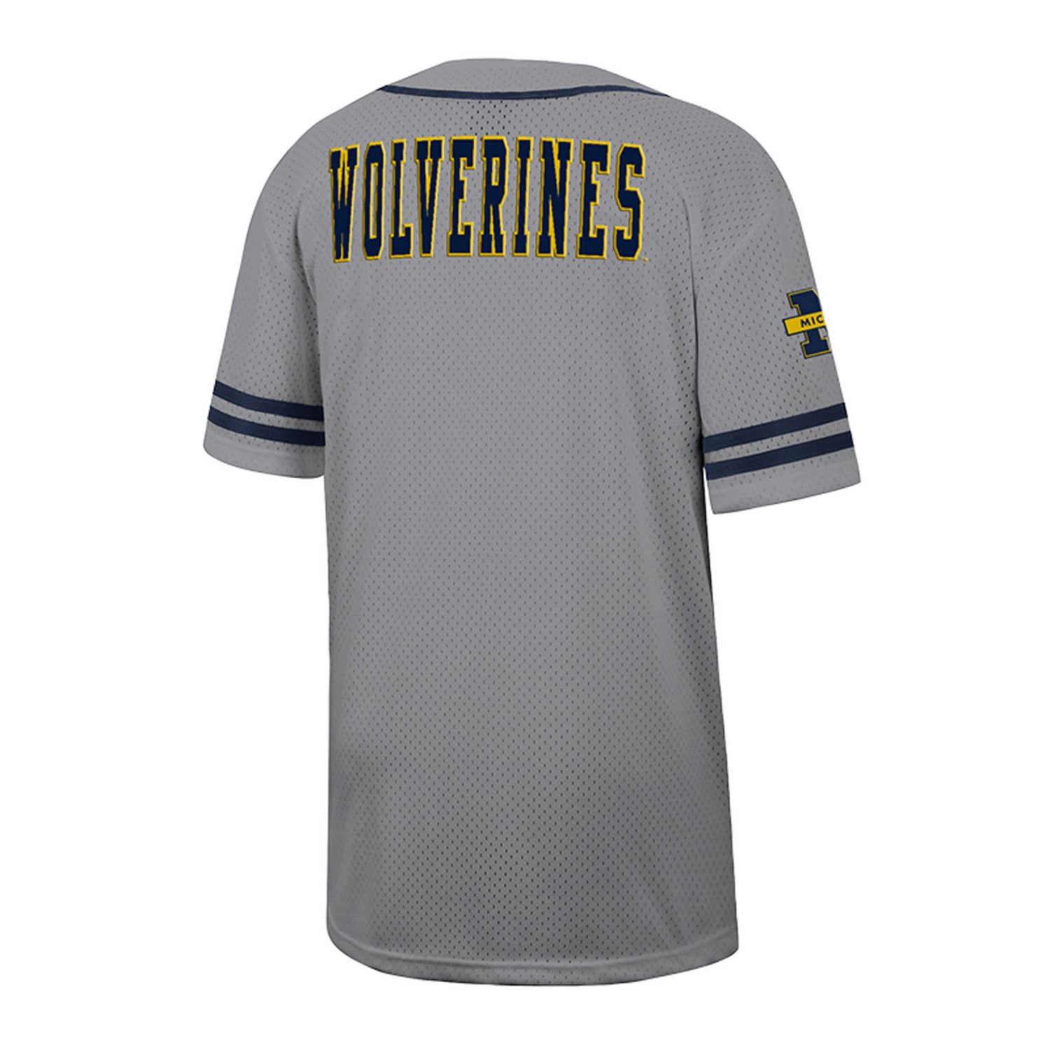 Colosseum Michigan Wolverines Free Spirited Baseball Jersey - view number 3
