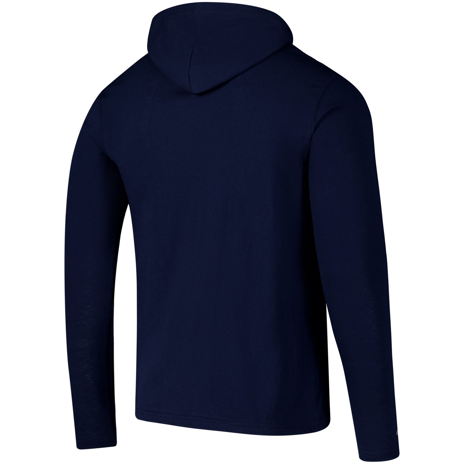 Colosseum Michigan Wolverines Logo Lockup Active Blend Long Sleeve T-Shirt Hoodie - view number 3