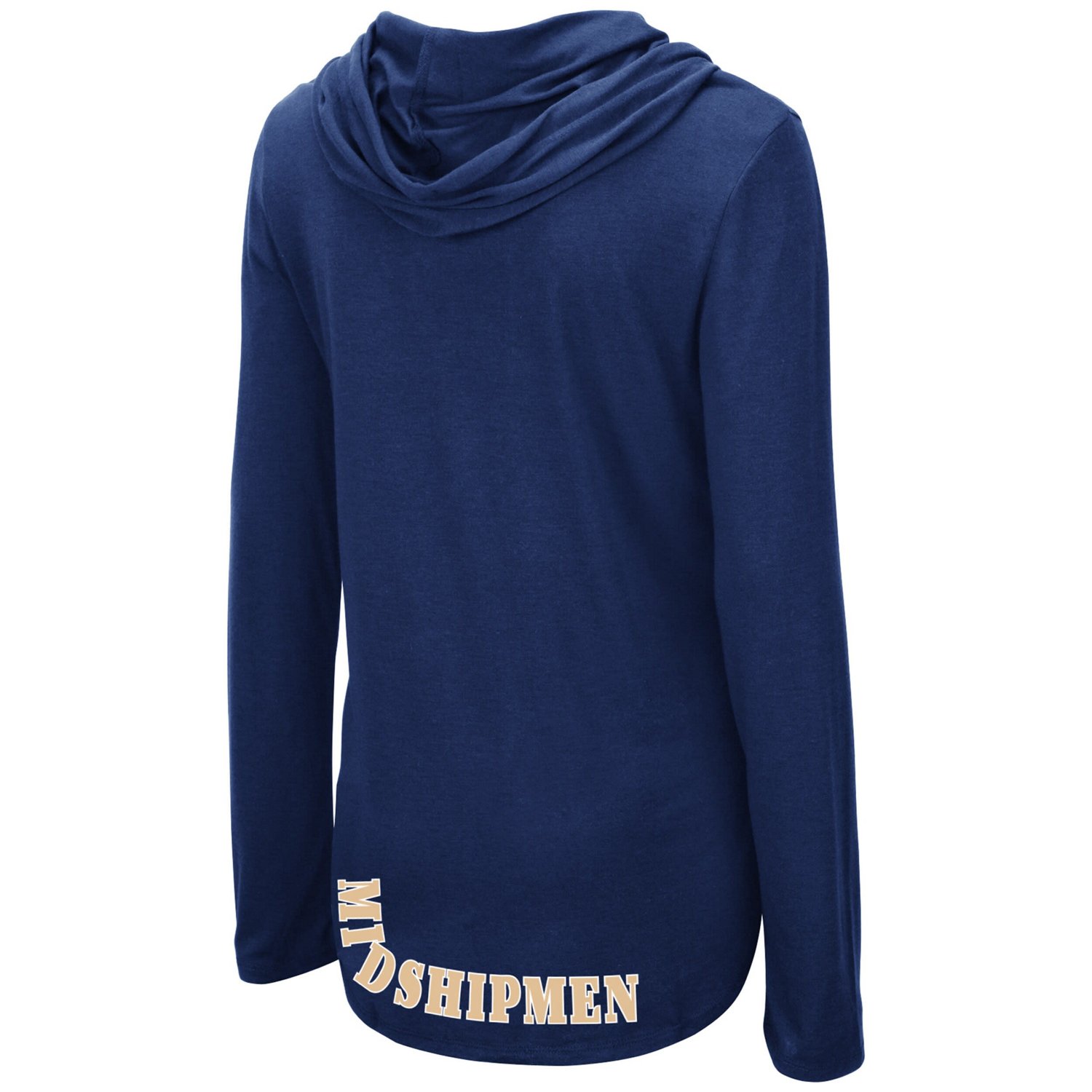 Colosseum Midshipmen My Lover Lightweight Hooded Long Sleeve T-Shirt - view number 3