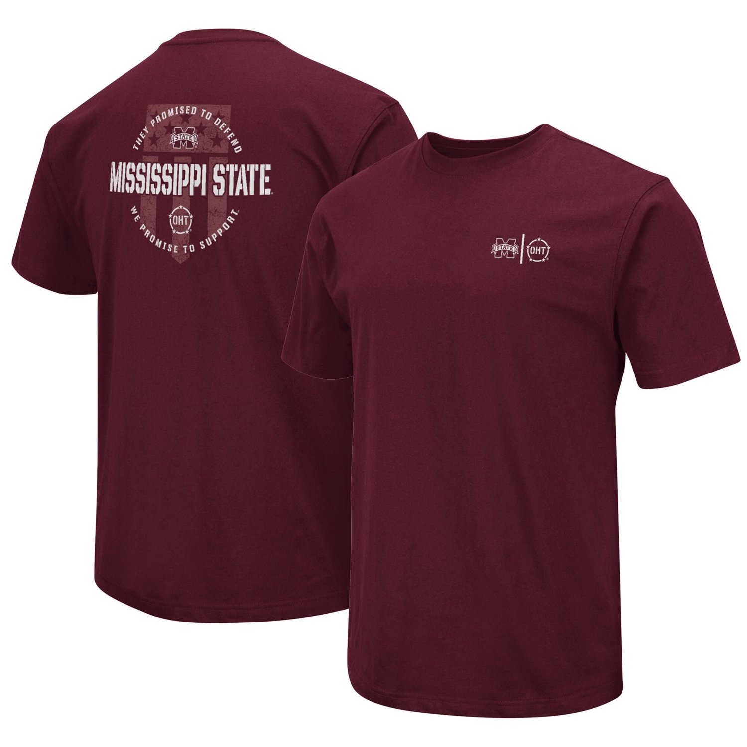 Colosseum Mississippi State Bulldogs OHT Military Appreciation T-Shirt - view number 1