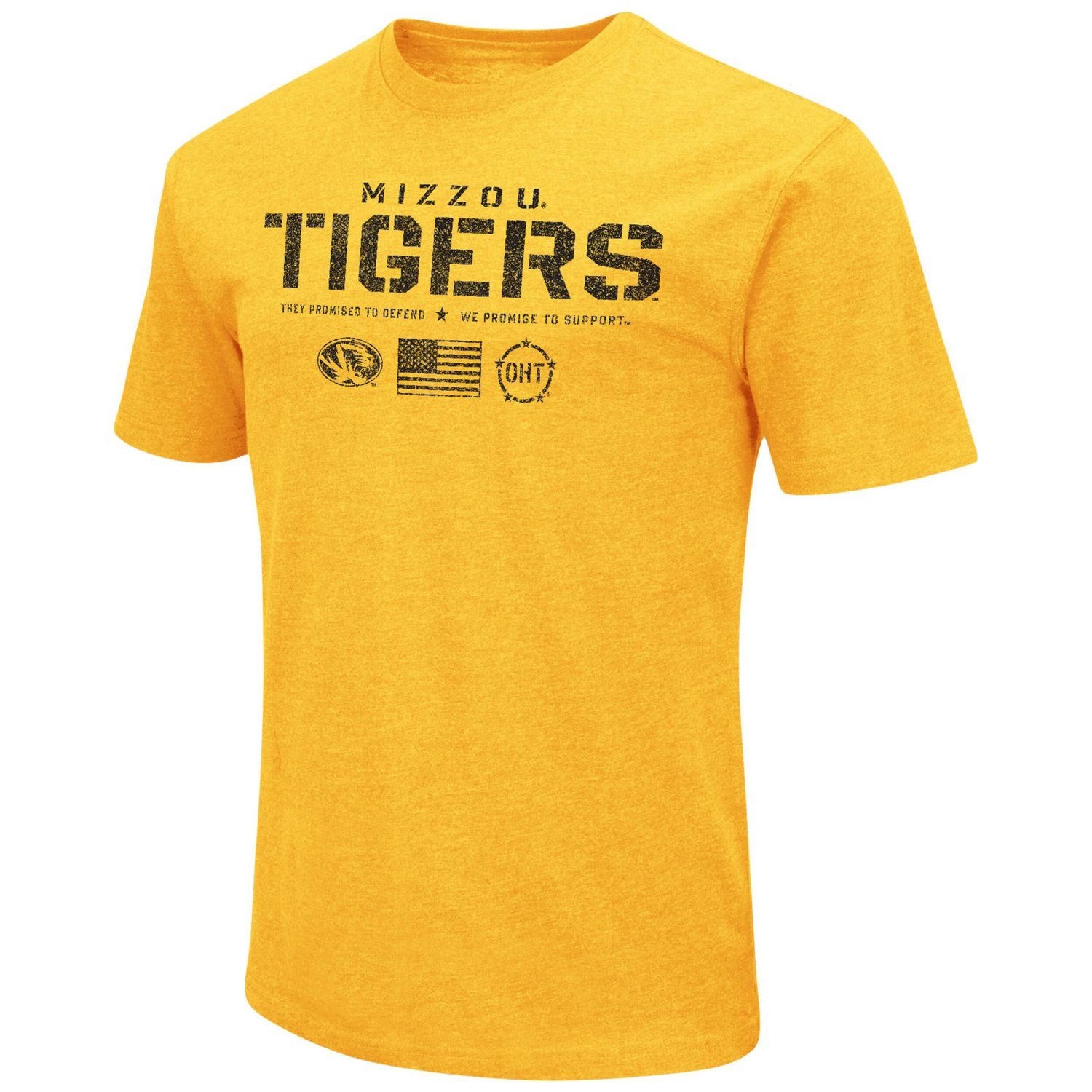 Colosseum Missouri Tigers OHT Military Appreciation Flag 20 T-Shirt - view number 2