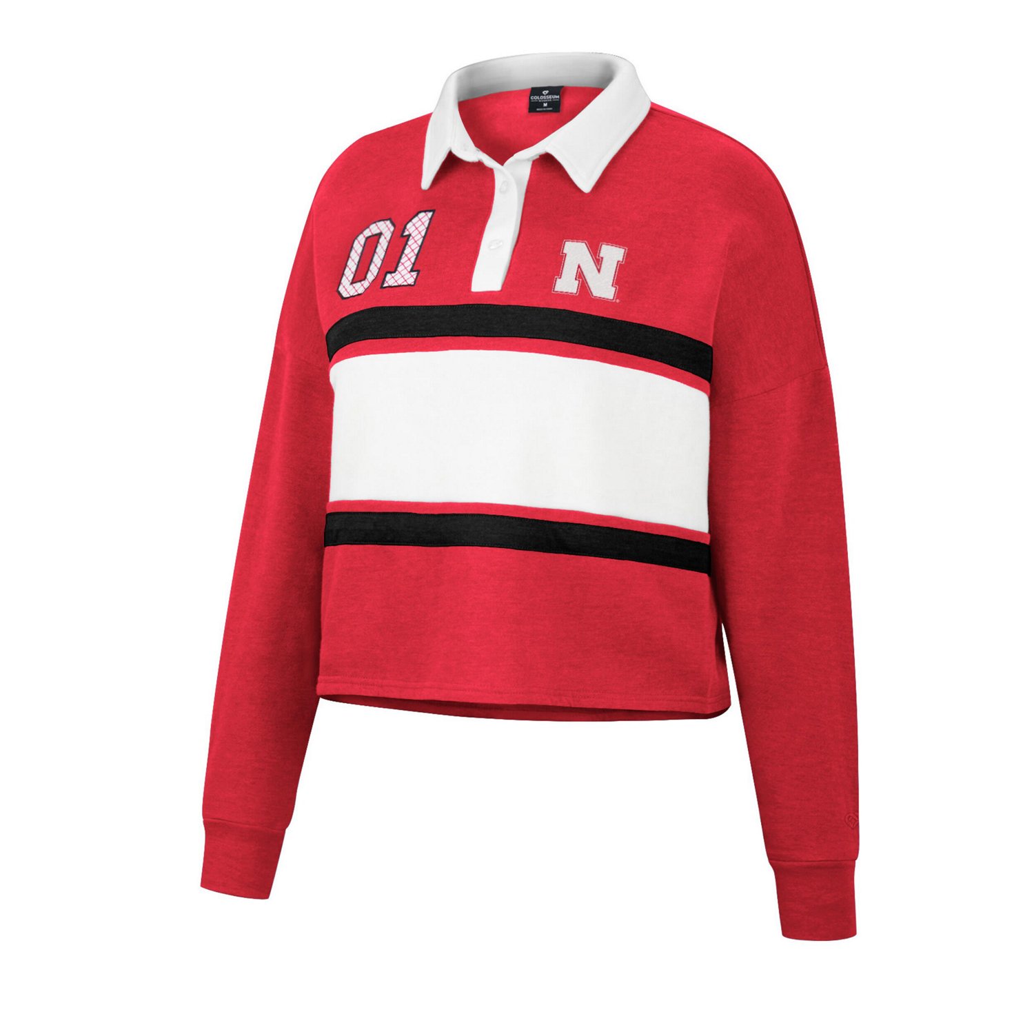 Colosseum Nebraska Huskers I Love My Job Rugby Long Sleeve Shirt - view number 2