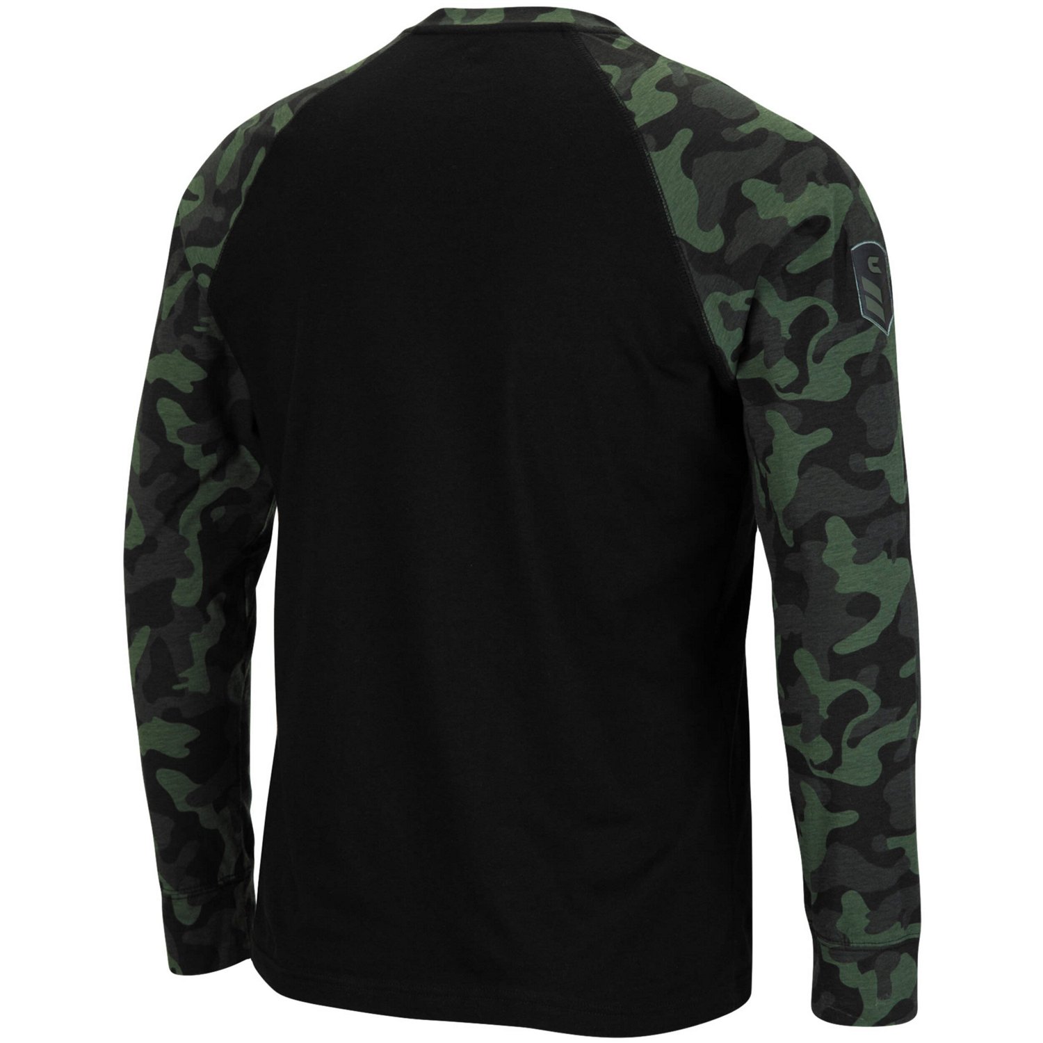 Colosseum Nebraska Huskers OHT Military Appreciation Camo Raglan Long Sleeve T-Shirt - view number 3