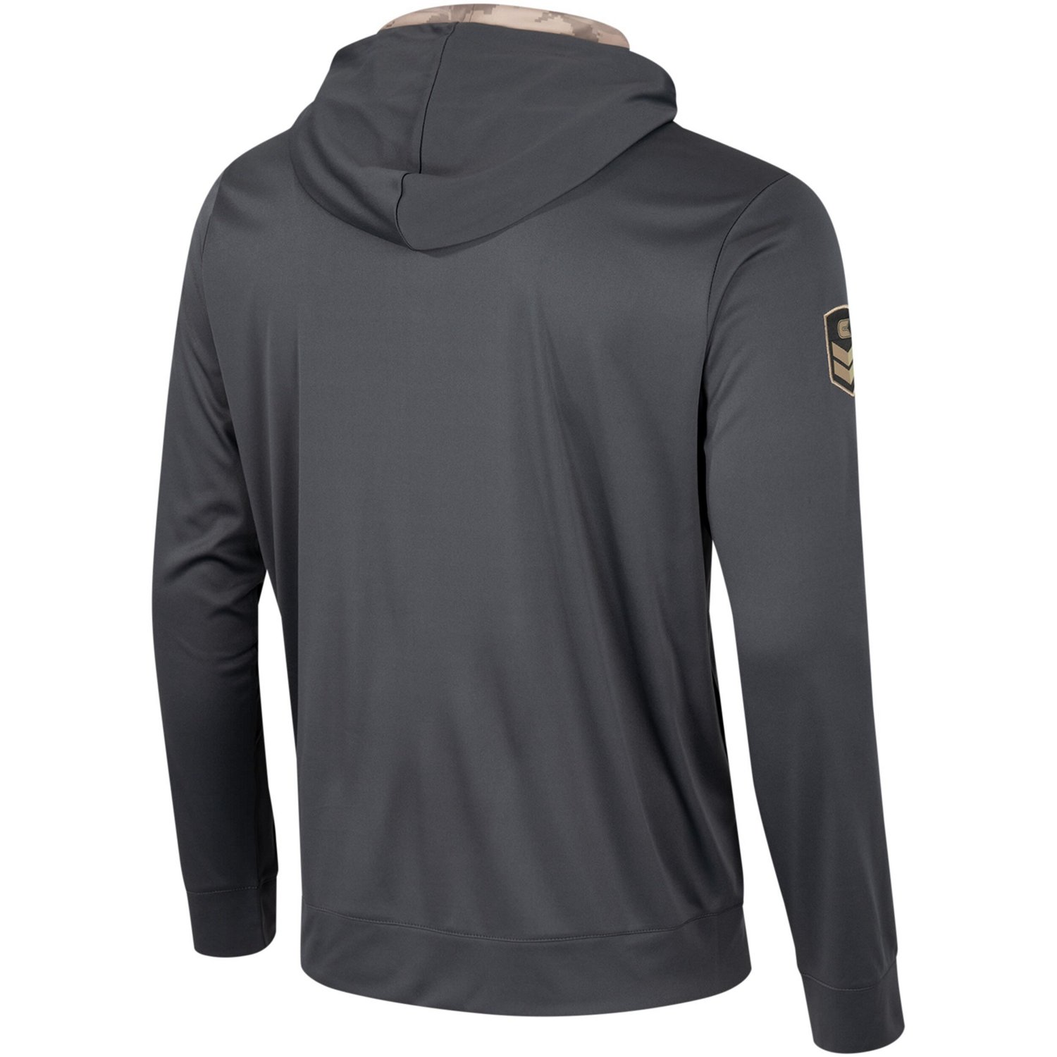 Colosseum Nebraska Huskers OHT Military Appreciation Long Sleeve Hoodie T-Shirt - view number 3