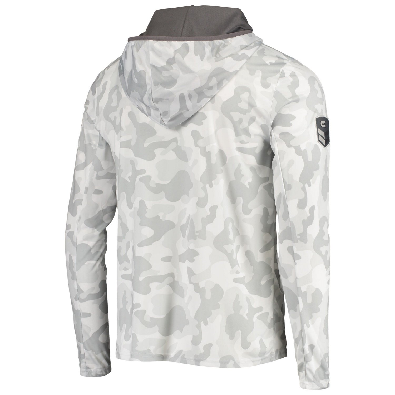 Colosseum Nebraska Huskers OHT Military Appreciation Long Sleeve Hoodie Top - view number 3