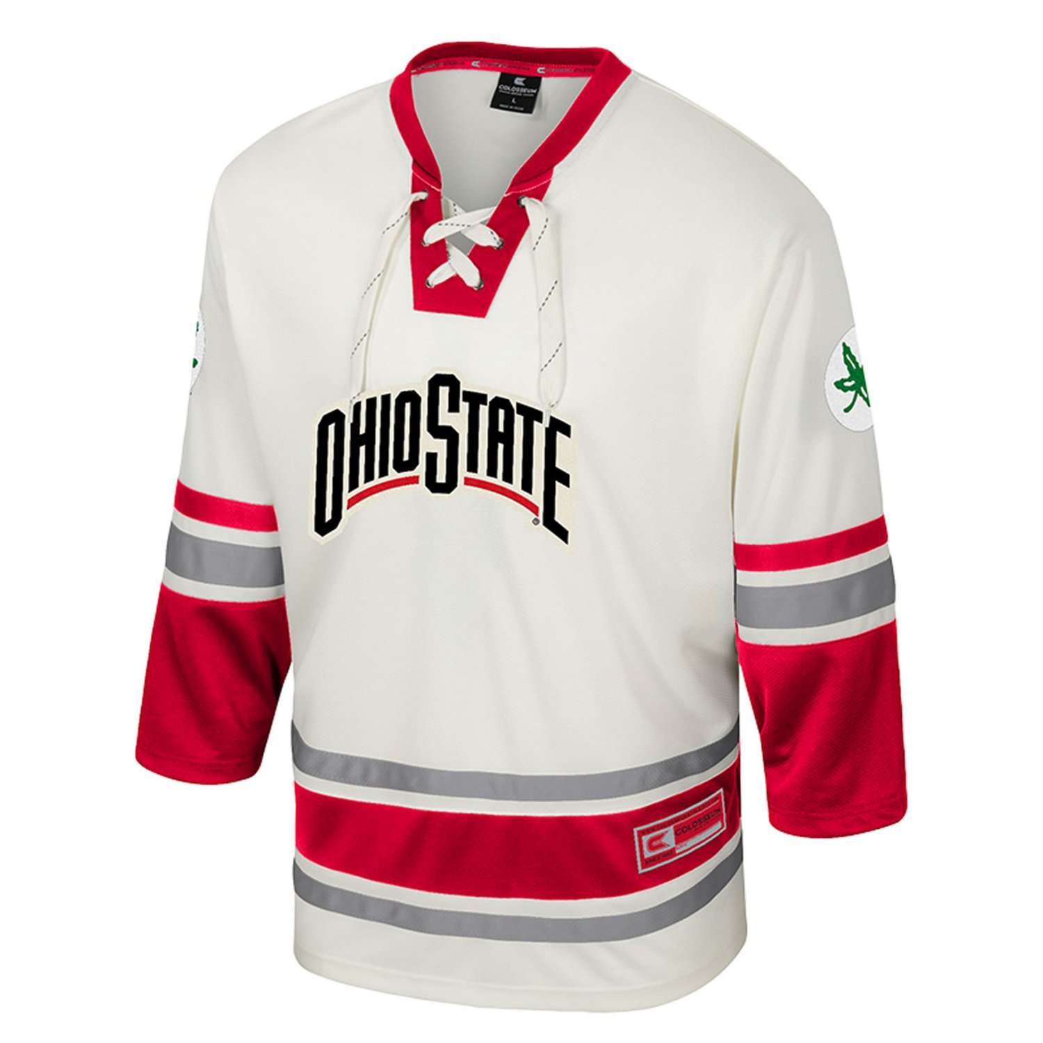 Colosseum Ohio State Buckeyes Puck Proud Fashion Hockey Jersey - view number 2