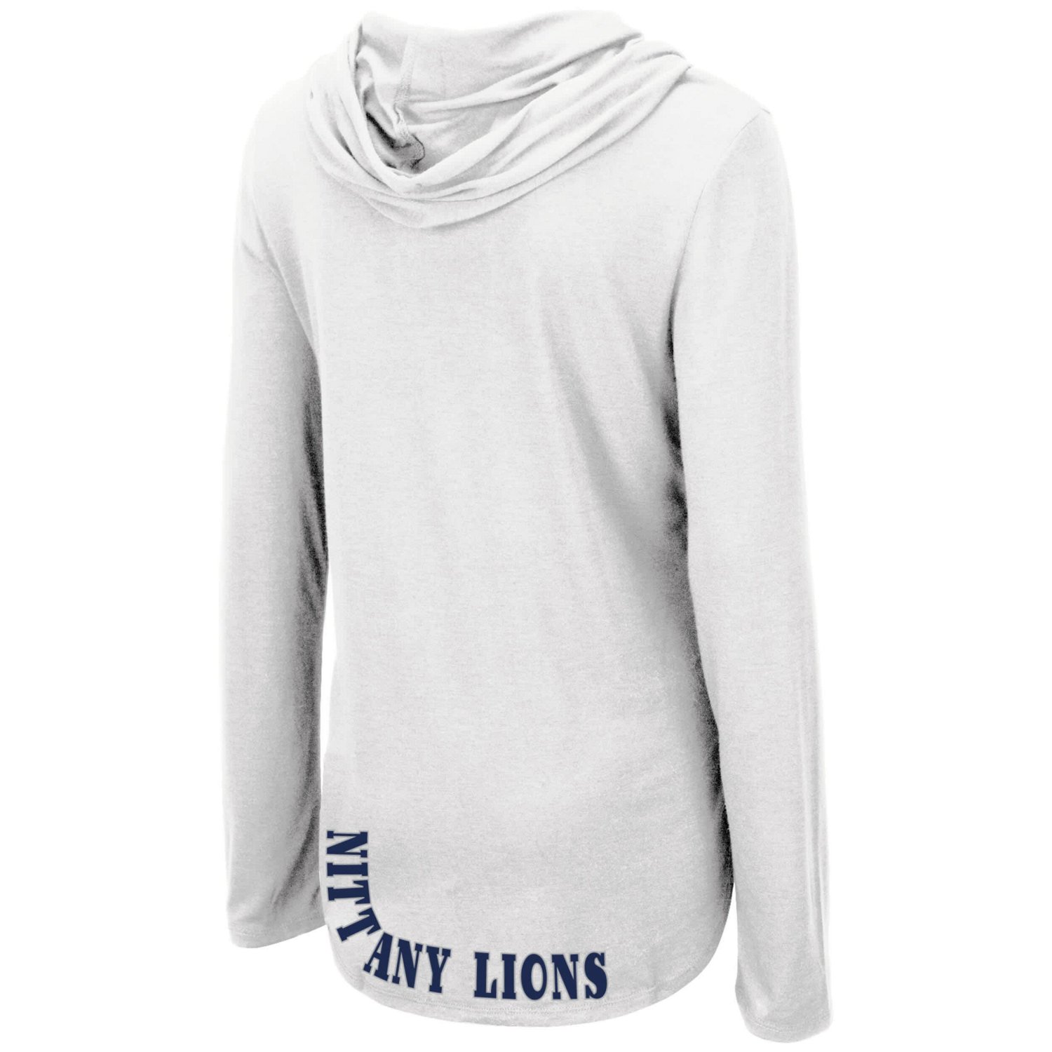 Colosseum Penn State Nittany Lions My Lover Lightweight Hooded Long Sleeve T-Shirt - view number 3