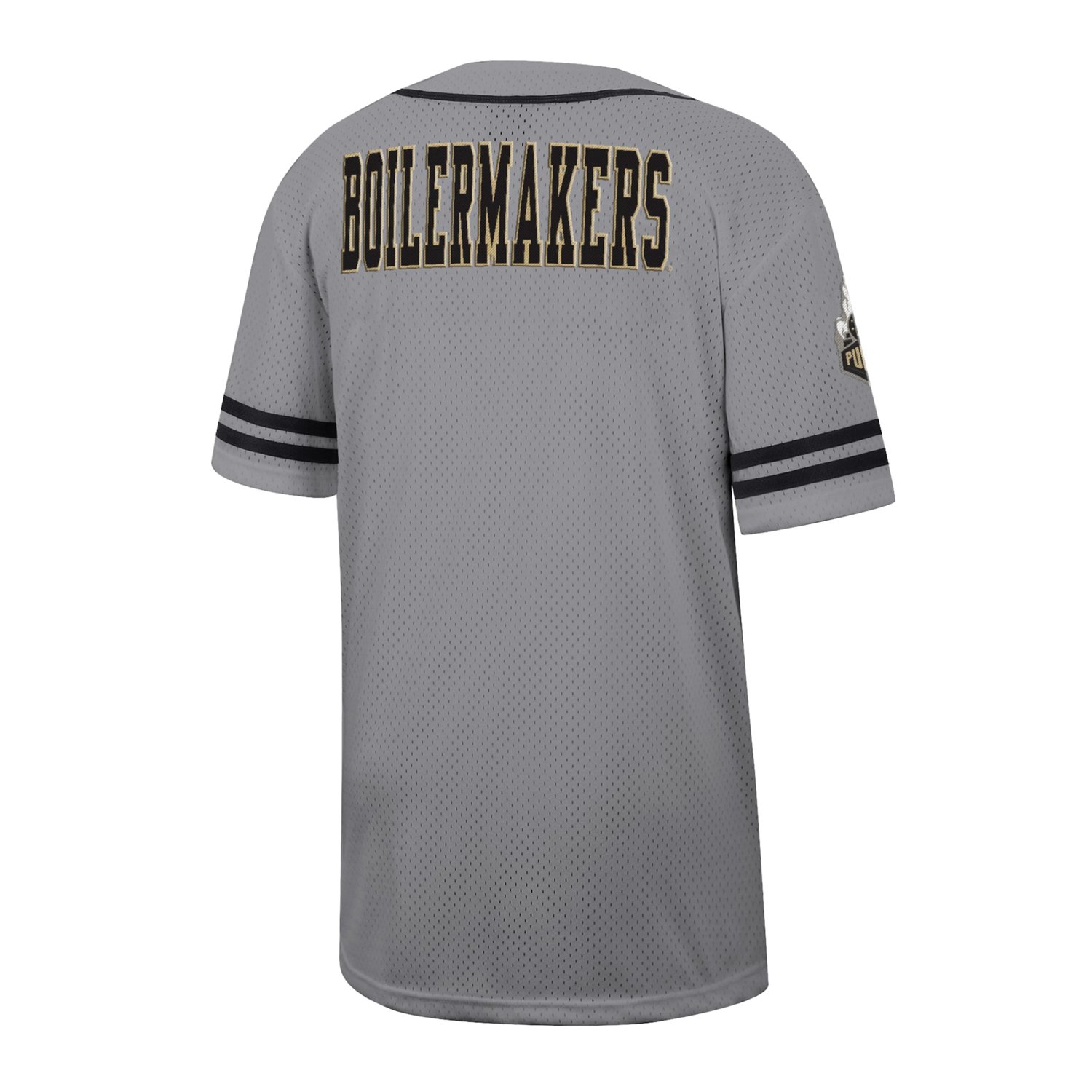 Colosseum Purdue Boilermakers Free Spirited Baseball Jersey - view number 3