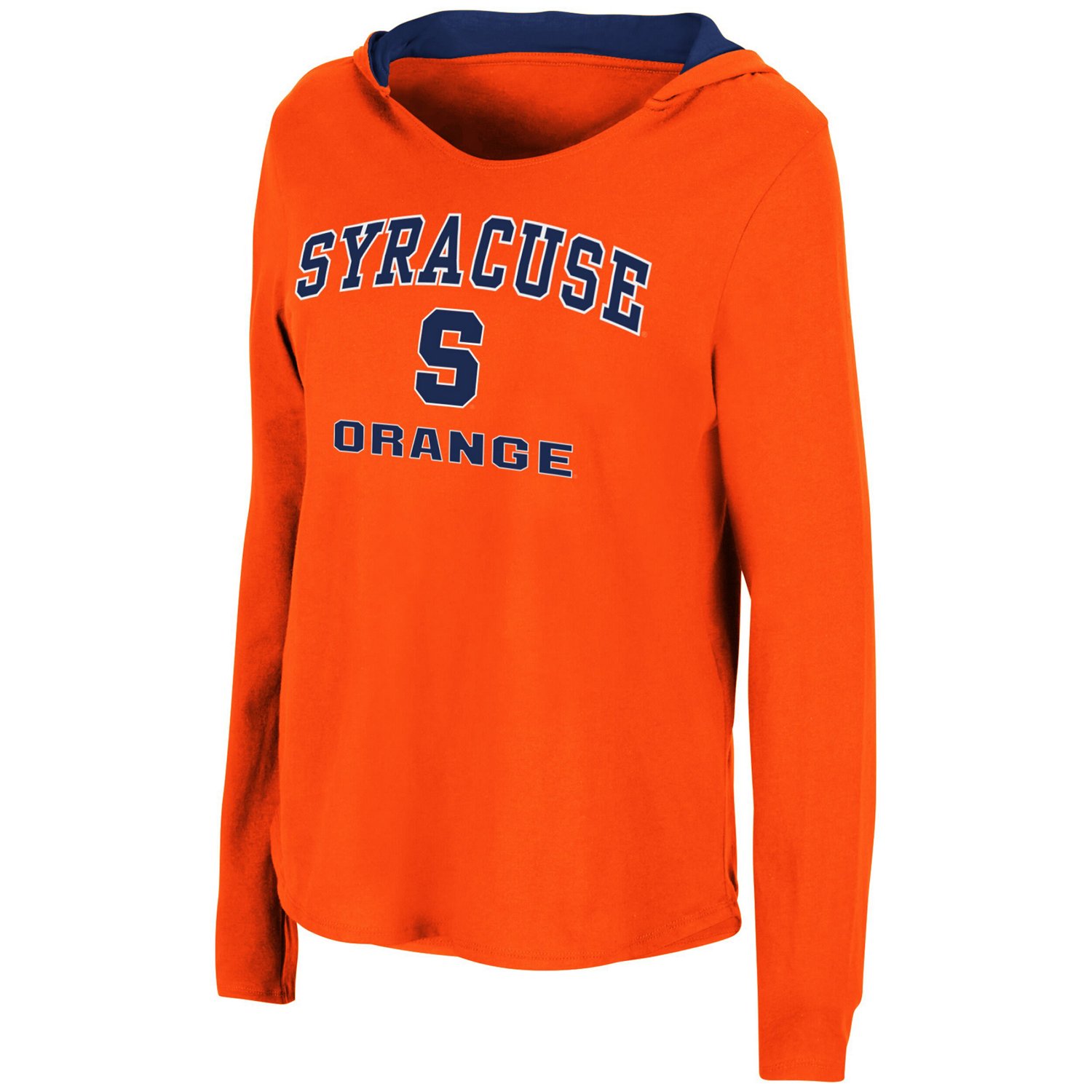 Colosseum Syracuse Catalina Hoodie Long Sleeve T-Shirt - view number 2