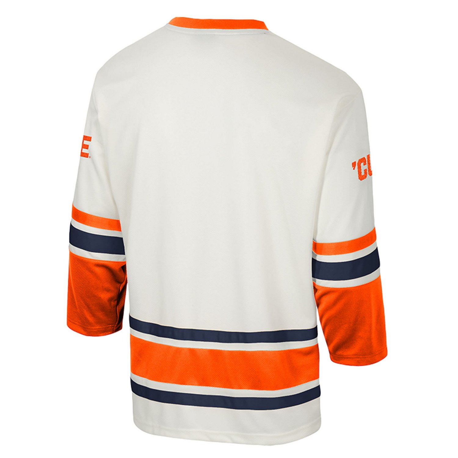 Colosseum Syracuse Orange Puck Proud Fashion Hockey Jersey - view number 3