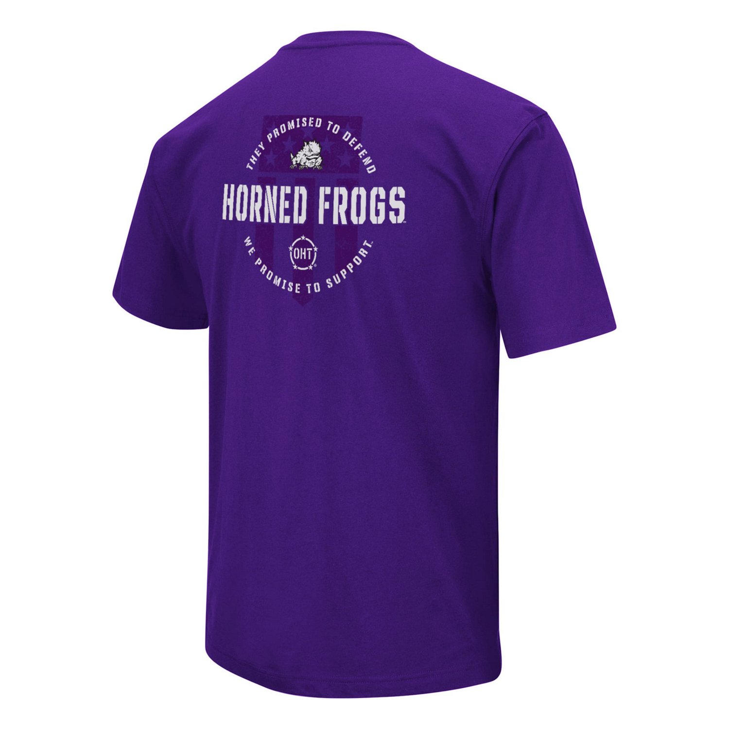 Colosseum TCU Horned Frogs OHT Military Appreciation T-Shirt - view number 3