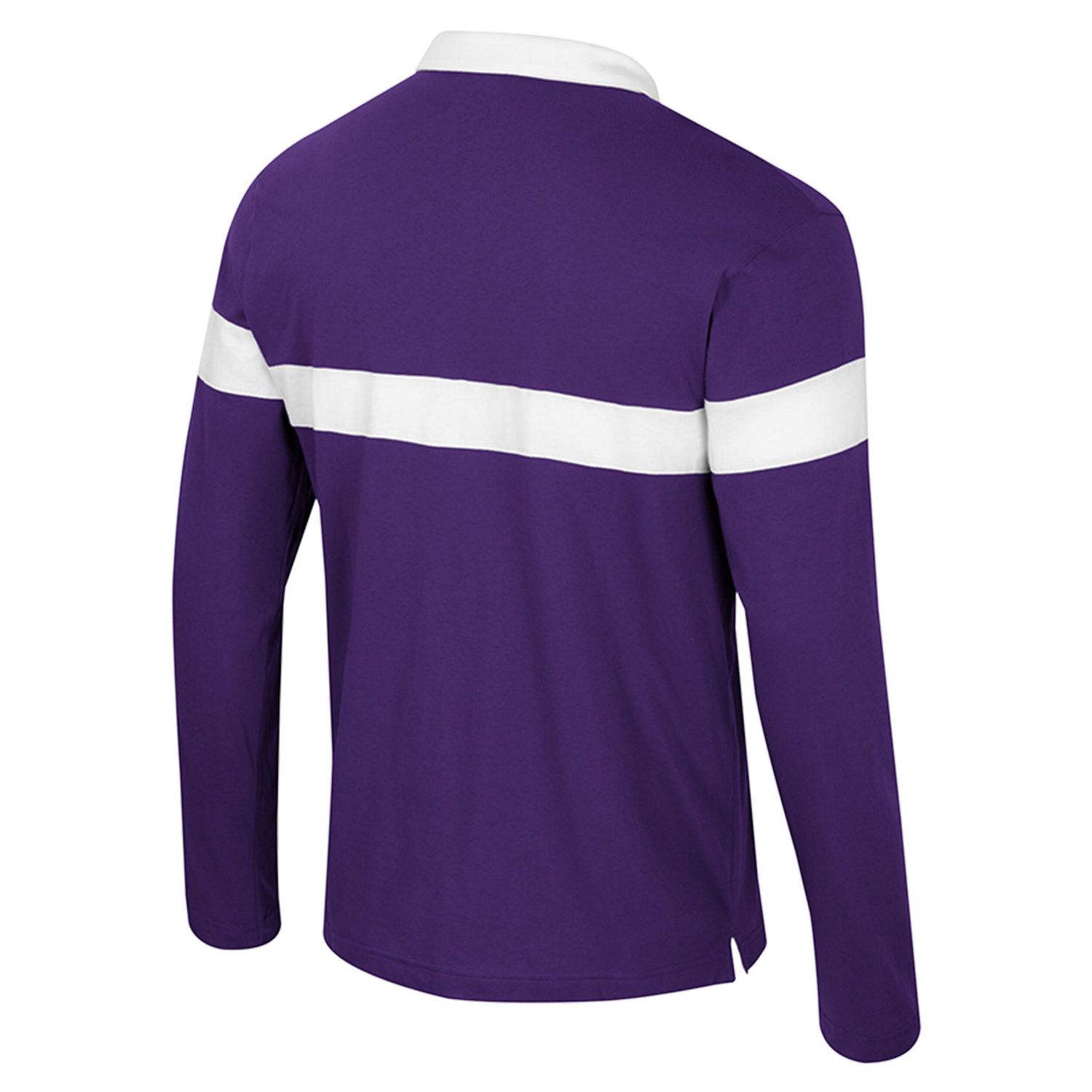 Colosseum TCU Horned Frogs Too Cool For School Long Sleeve Polo - view number 3