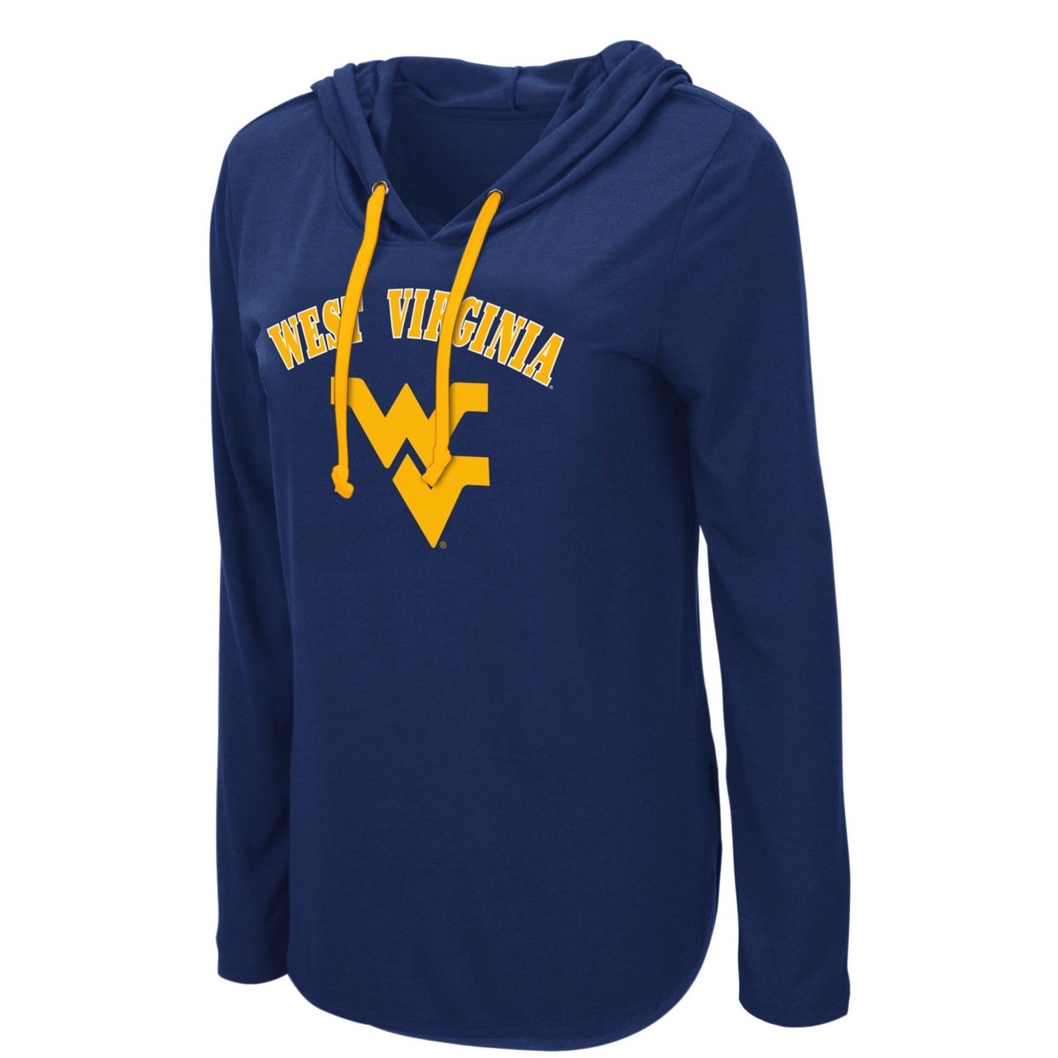 Colosseum West Virginia Mountaineers My Lover Lightweight Hooded Long Sleeve T-Shirt - view number 2