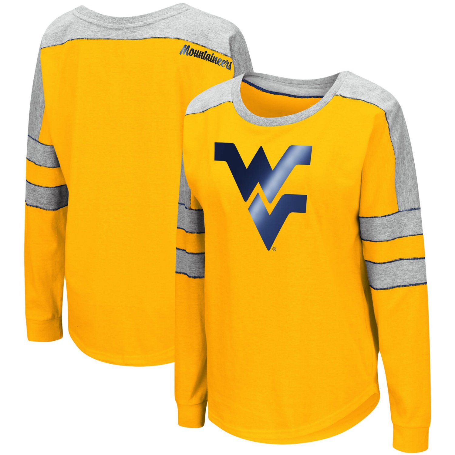Colosseum West Virginia Mountaineers Trey Dolman Long Sleeve T-Shirt