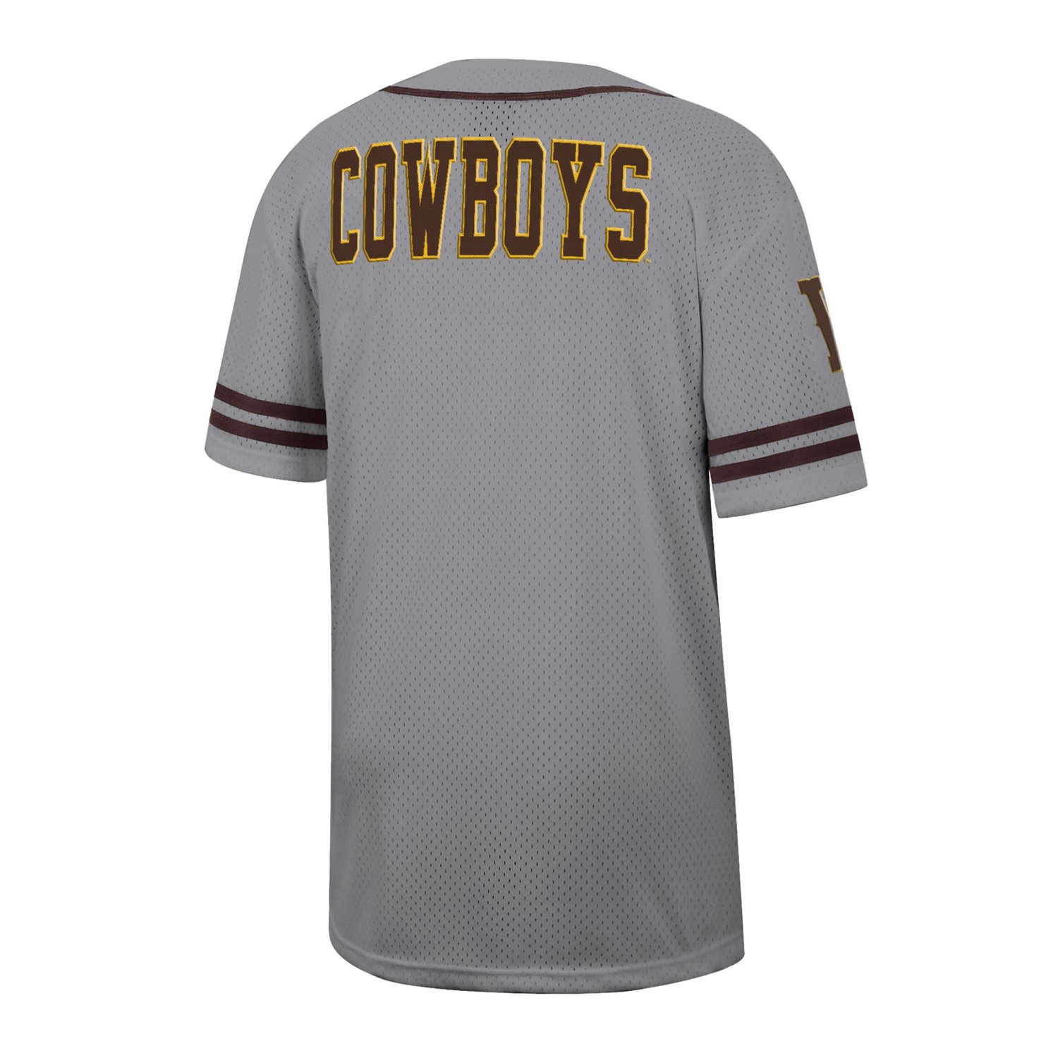 Colosseum Wyoming Cowboys Free Spirited Baseball Jersey - view number 3