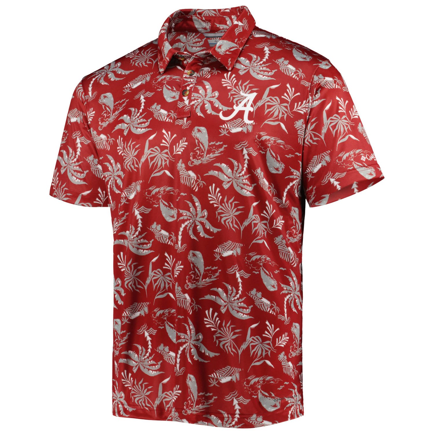 Columbia Alabama Tide Super Terminal Tackle Omni-Shade Polo                                                                      - view number 2